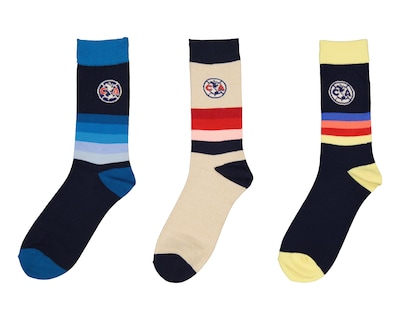 Foto 1 | Calcetas Largas Club América para Hombre 3 Pares