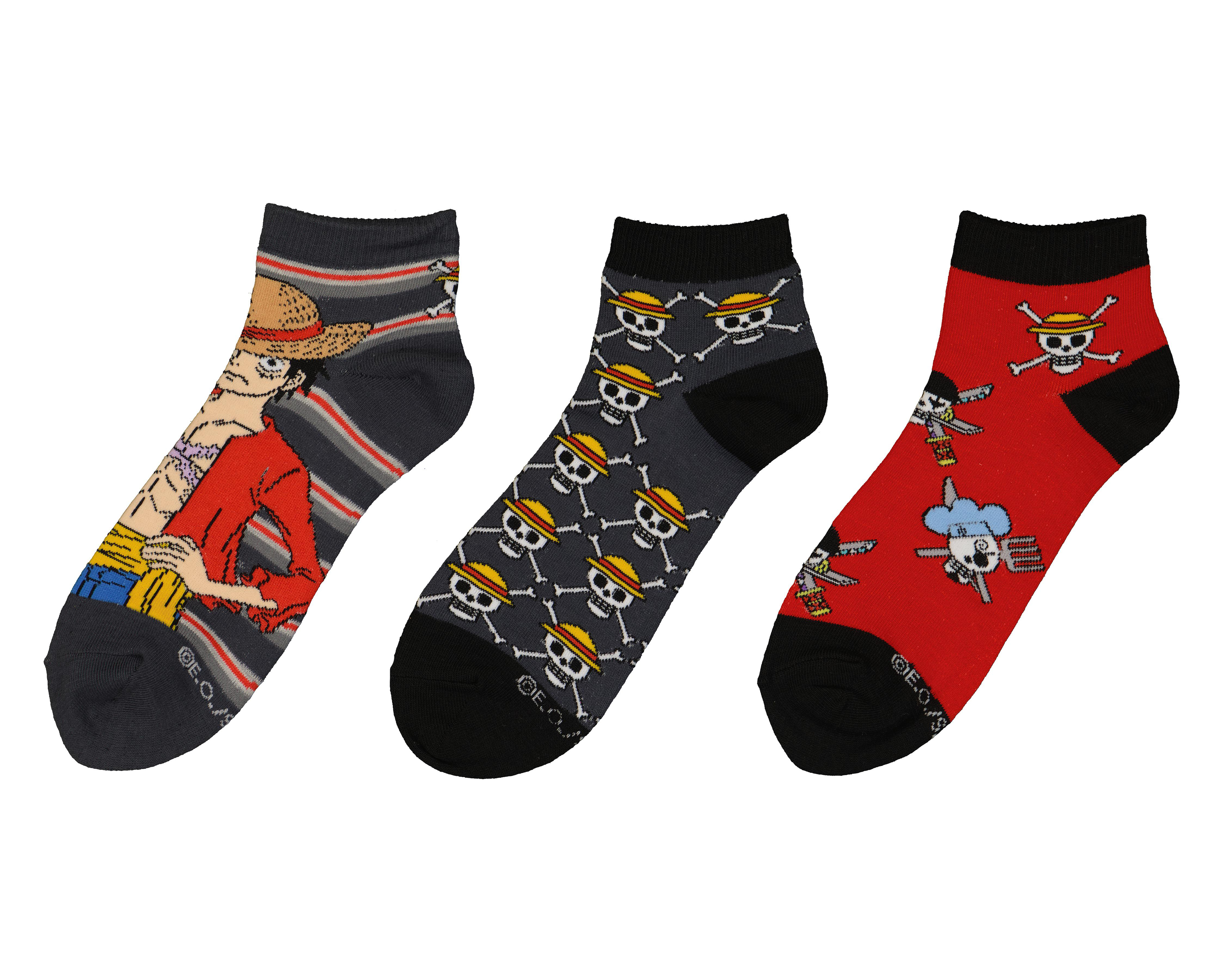 Foto 1 | Calcetas Cortas One Piece para Hombre 3 Pares