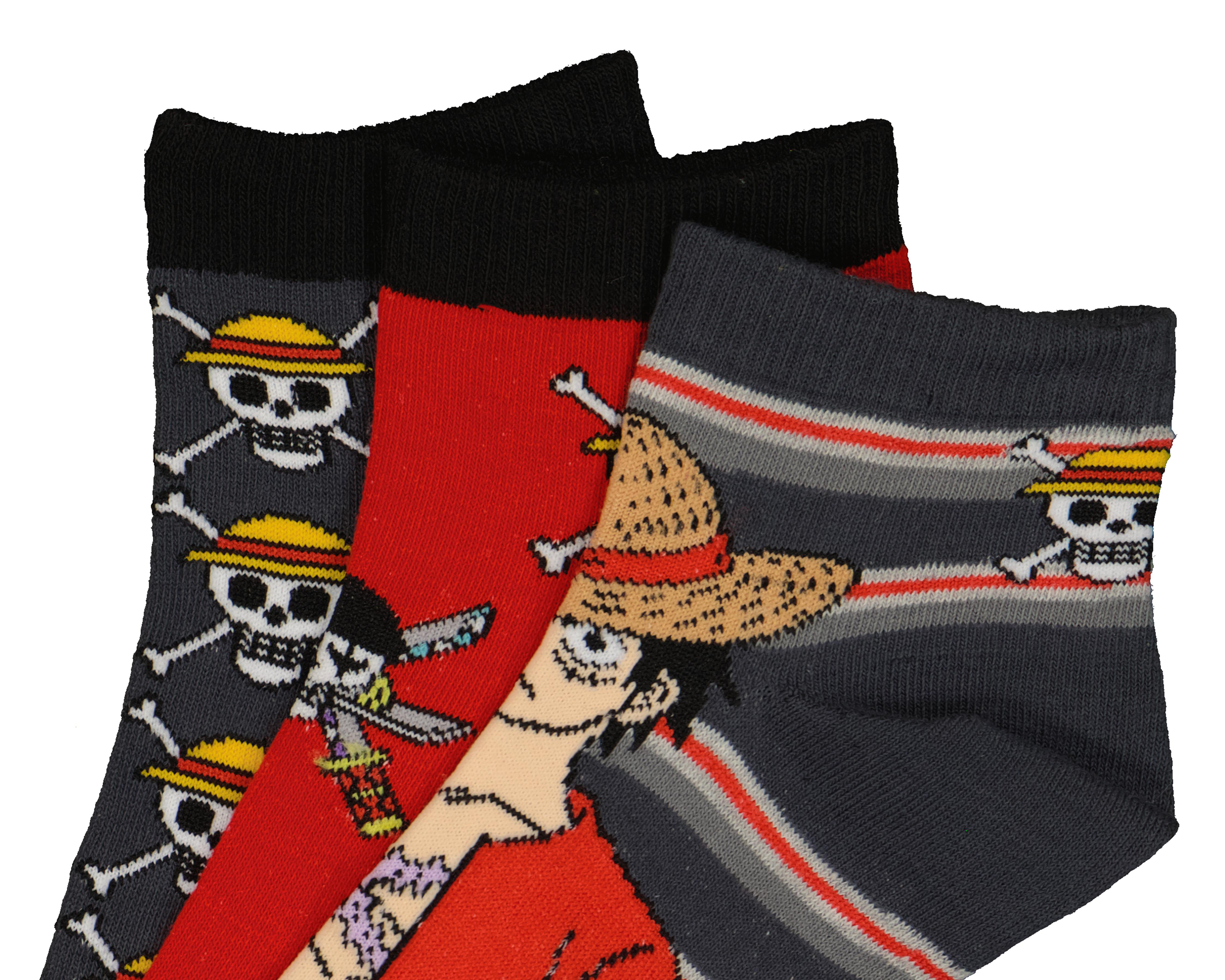 Foto 2 | Calcetas Cortas One Piece para Hombre 3 Pares
