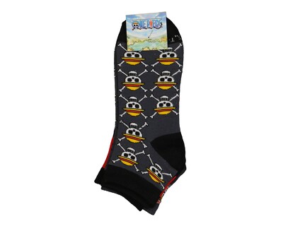 Foto 3 | Calcetas Cortas One Piece para Hombre 3 Pares