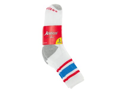 Foto 3 | Calcetas Deportivas Atléticos para Hombre 3 Pares