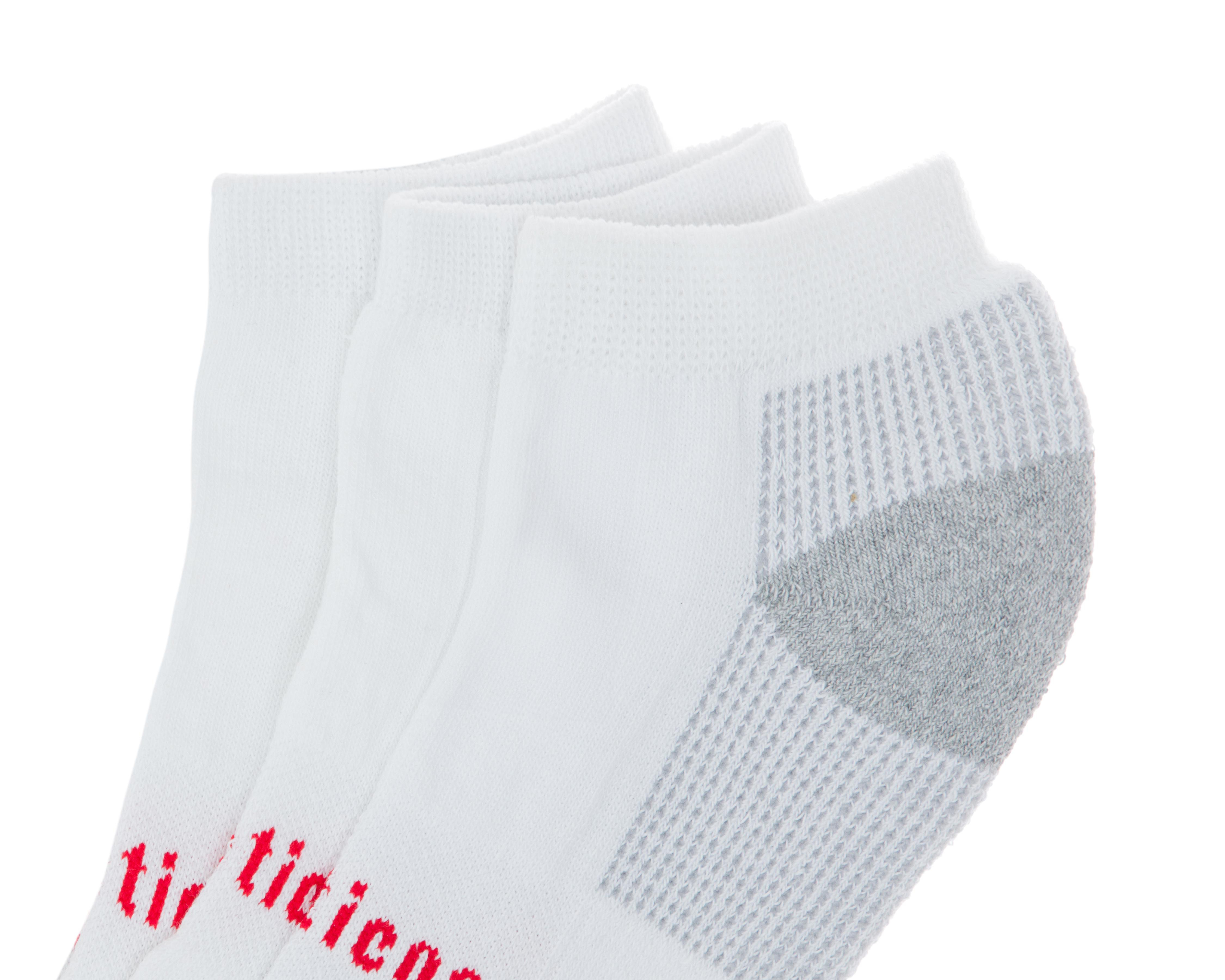 Foto 2 | Calcetines Deportivos Atléticos para Hombre 3 Pares