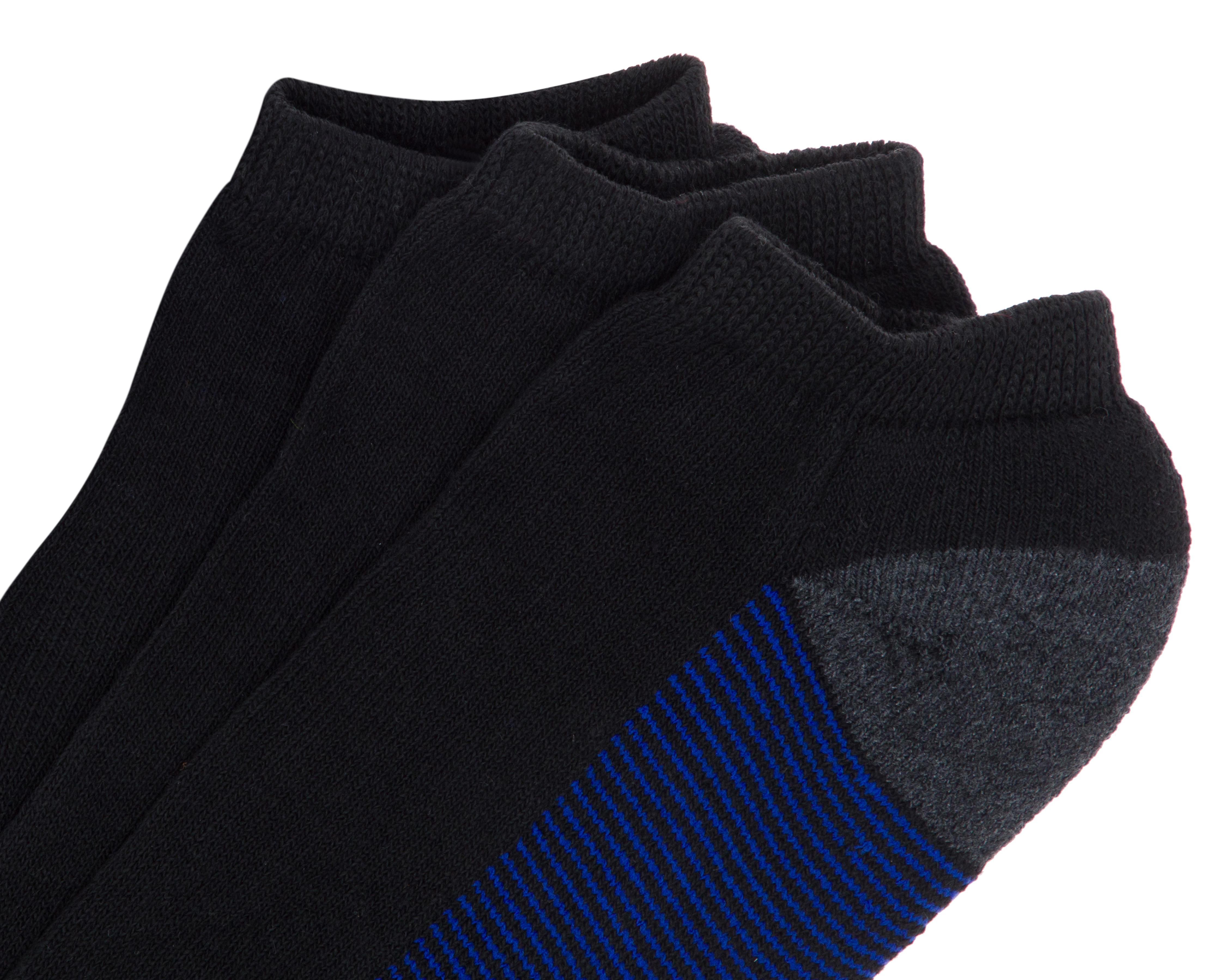 Foto 2 | Calcetines Deportivos Atléticos para Hombre 3 Pares