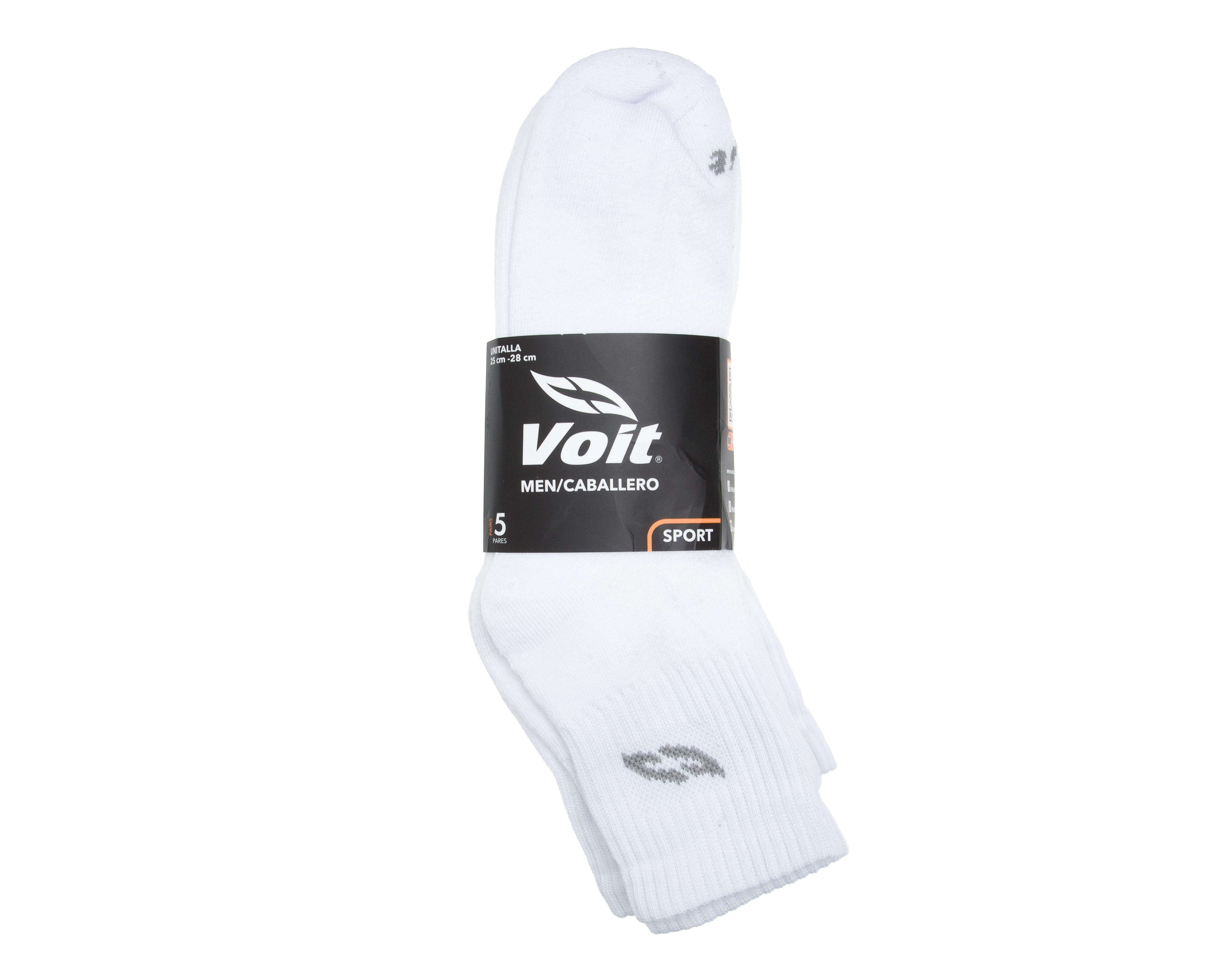 Foto 4 pulgar | Calcetas Deportivas Voit para Hombre 5 Pares