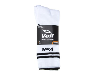 Foto 3 | Calcetas Deportivas Voit para Hombre 3 Pares