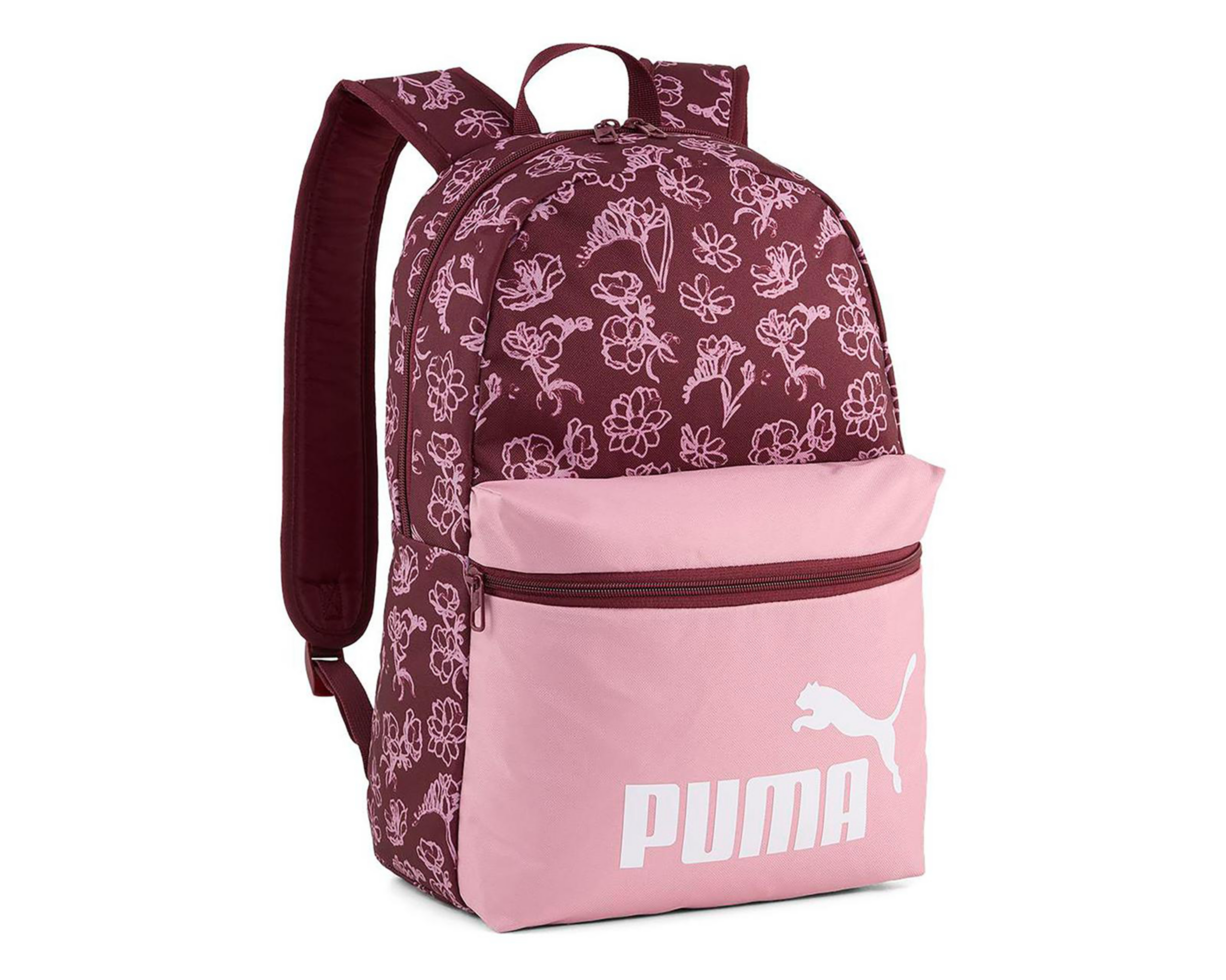 Foto 2 pulgar | Mochila Puma Phase AOP Rosa