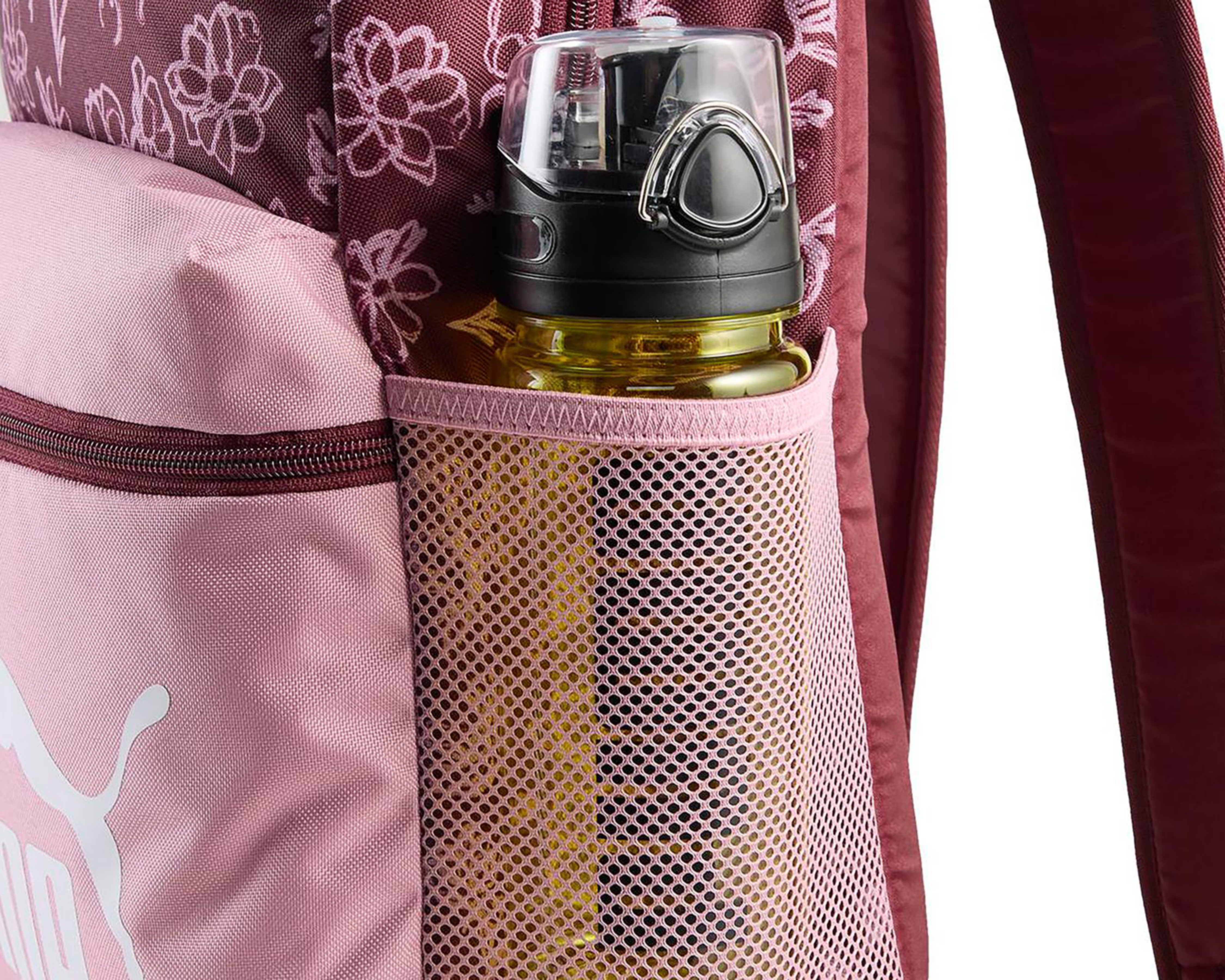 Foto 4 pulgar | Mochila Puma Phase AOP Rosa