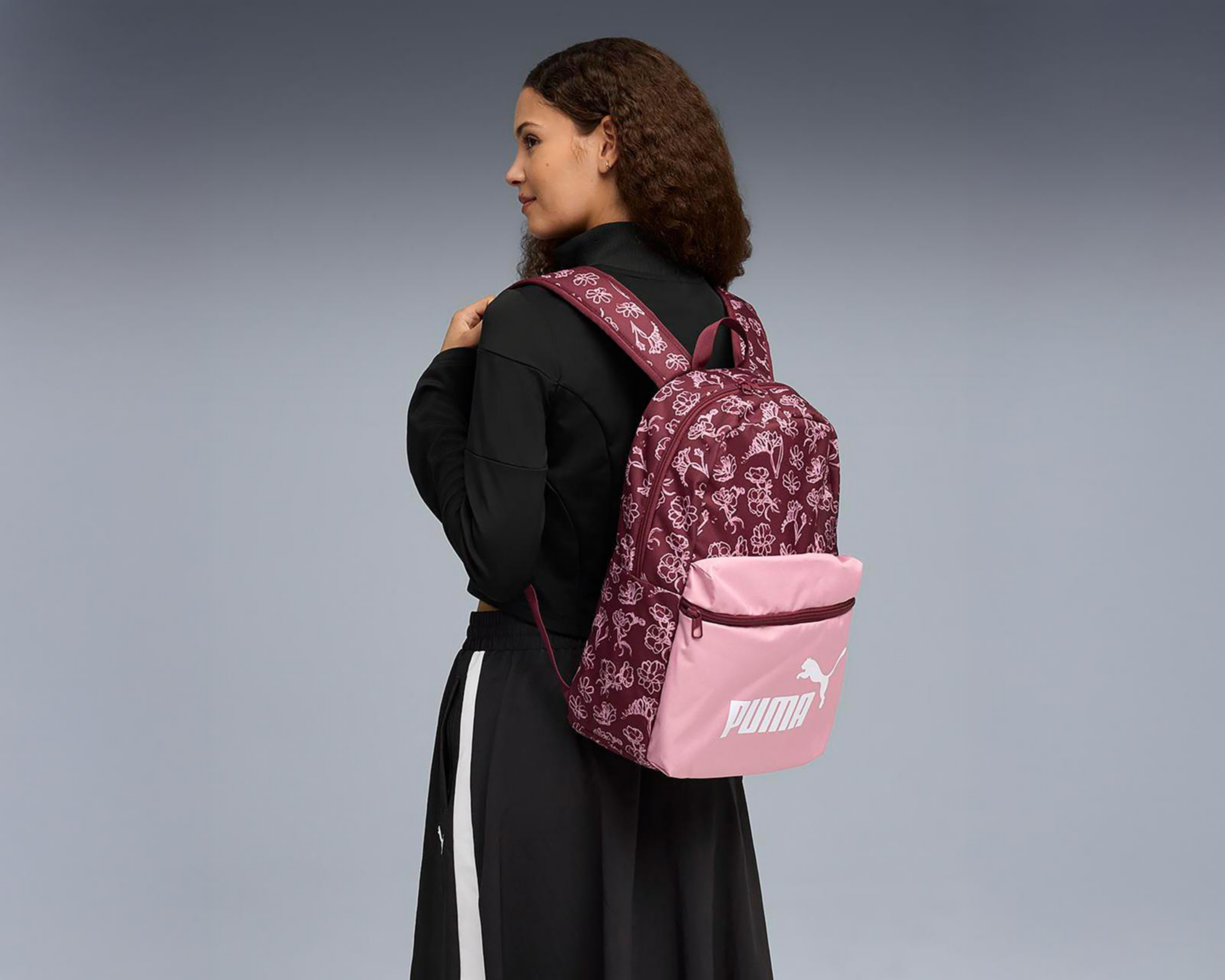 Foto 5 | Mochila Puma Phase AOP Rosa