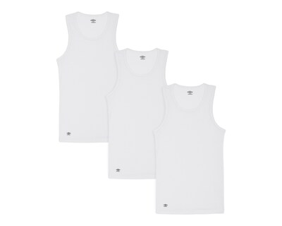 Foto 1 | Camiseta Interior Cuello Redondo Umbro para Hombre 3 Piezas