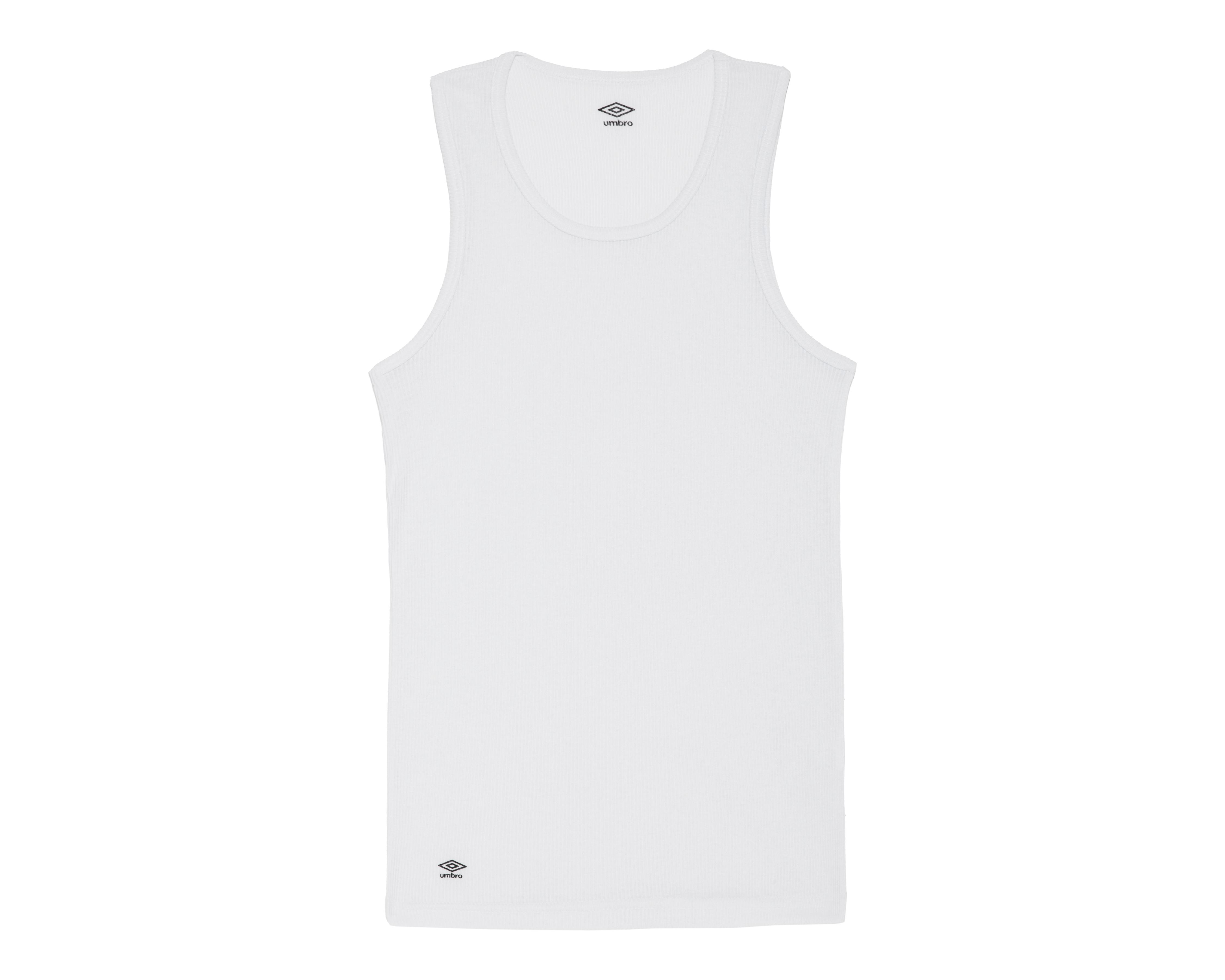 Foto 4 pulgar | Camiseta Interior Cuello Redondo Umbro para Hombre 3 Piezas