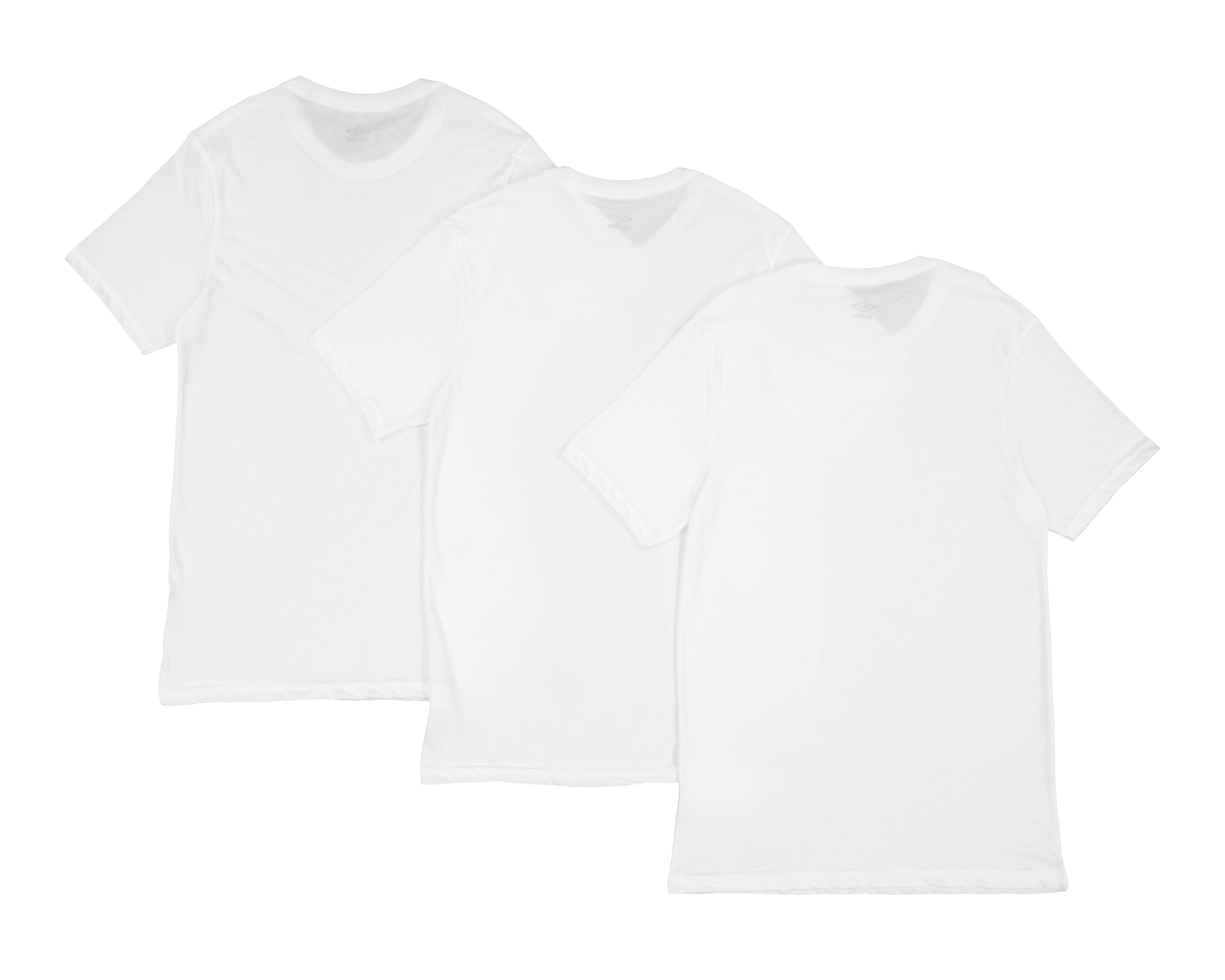 Foto 2 | Playera Interior Cuello Redondo Umbro para Hombre 3 Piezas