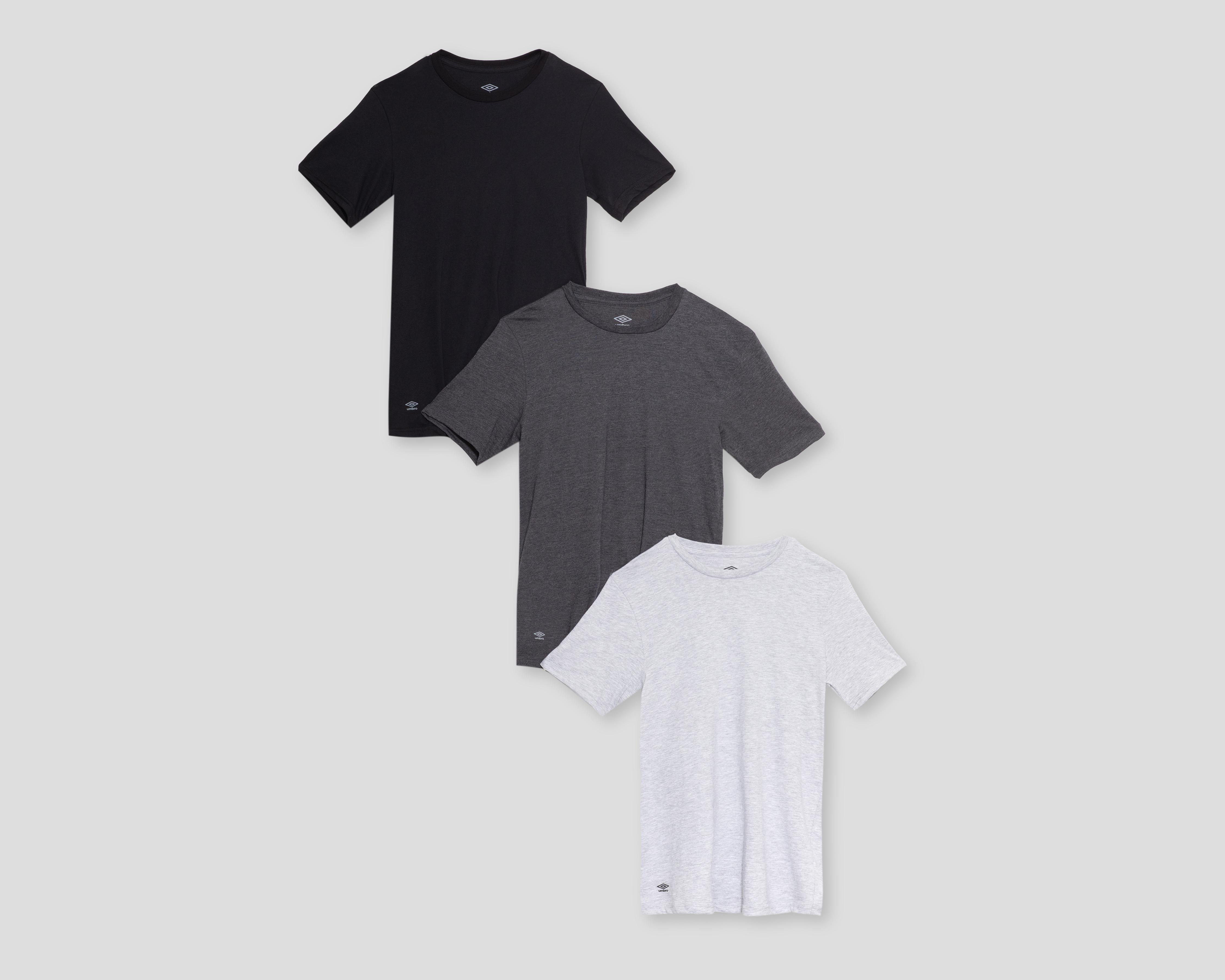 Playera Interior Cuello Redondo Rinbros para Hombre 3 Piezas