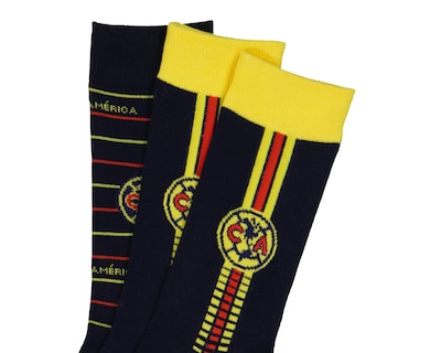Foto 2 | Calcetas Largas Club América para Hombre 3 Pares