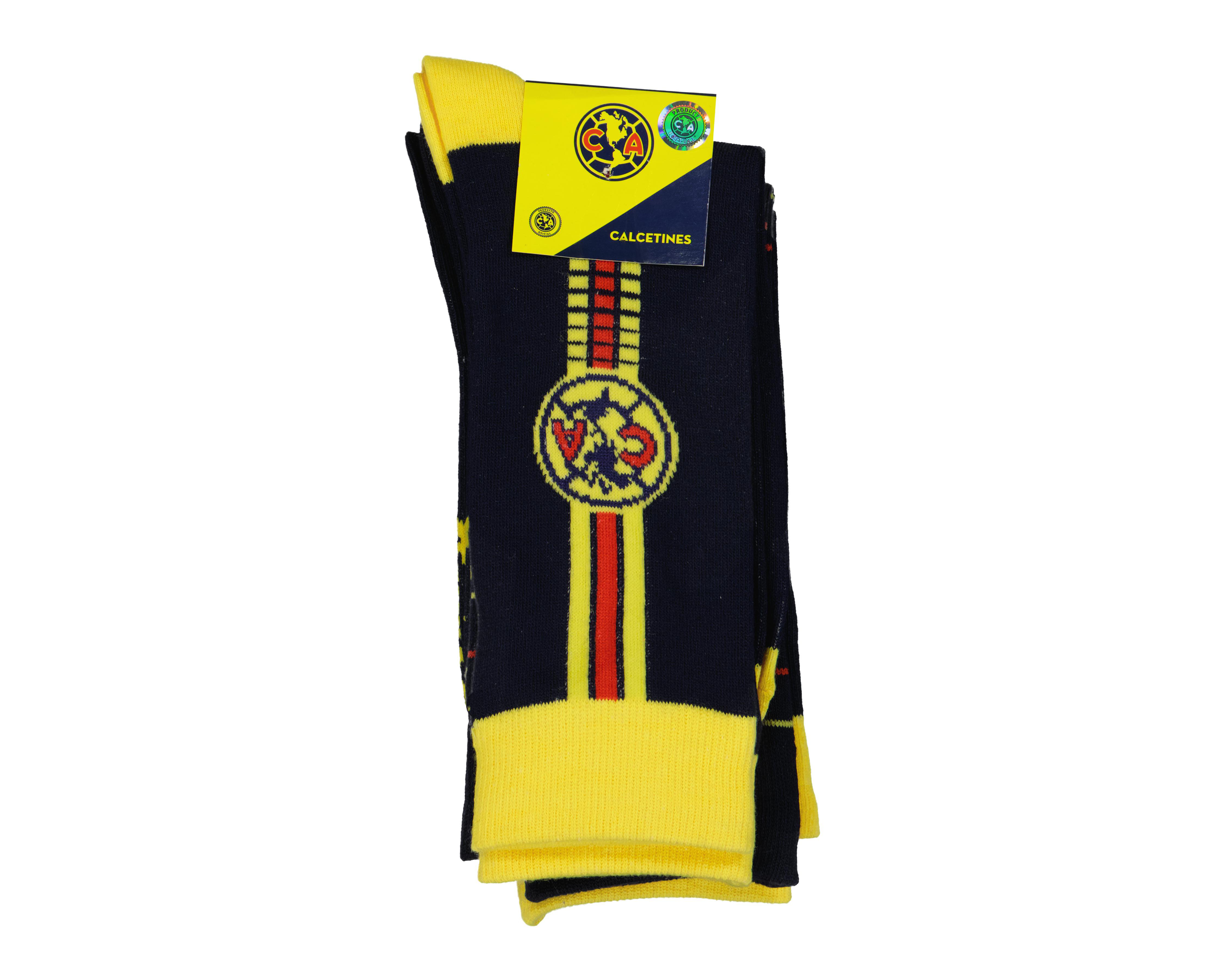 Foto 3 | Calcetas Largas Club América para Hombre 3 Pares