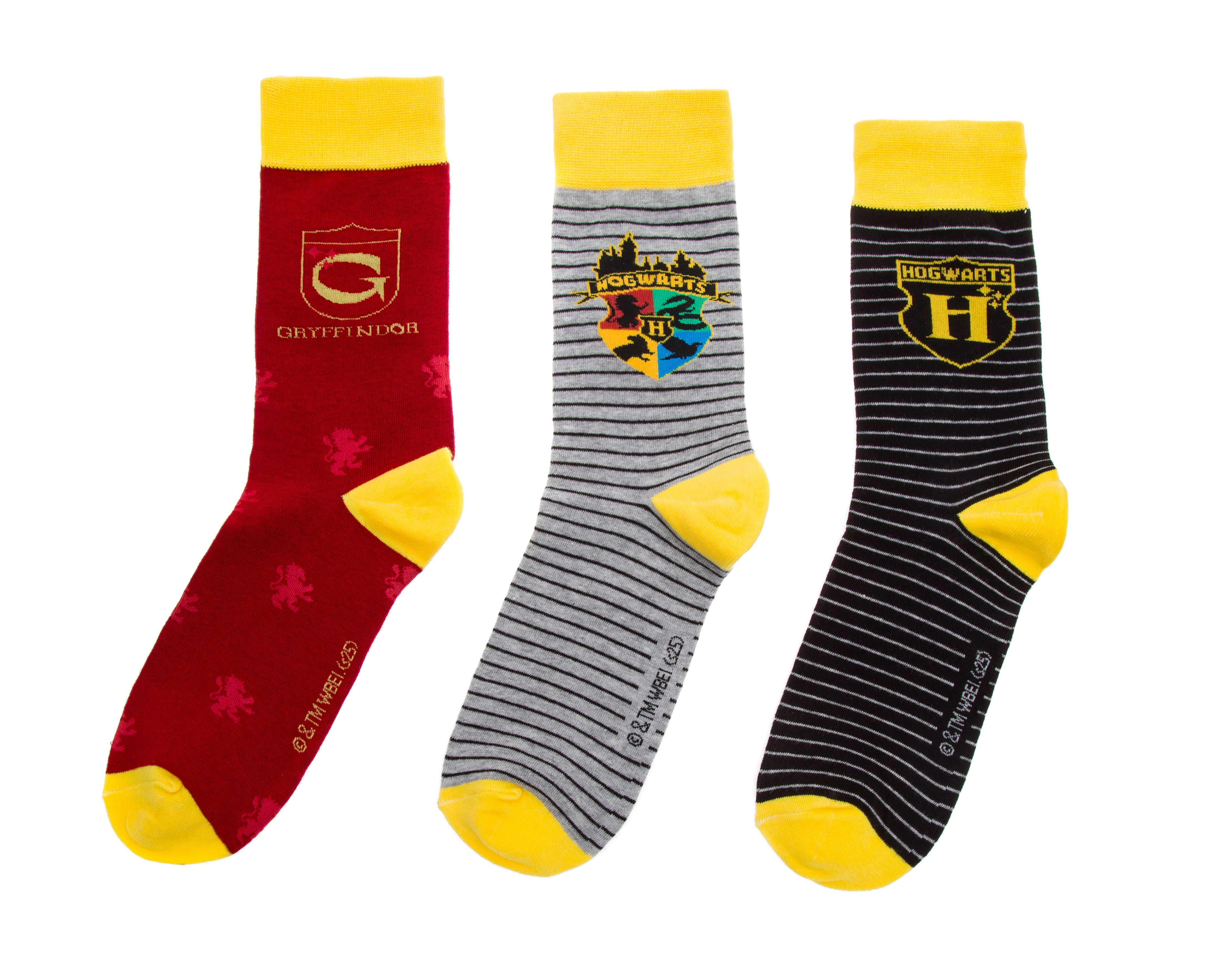 Calcetas Largas Harry Potter para Hombre 3 Pares