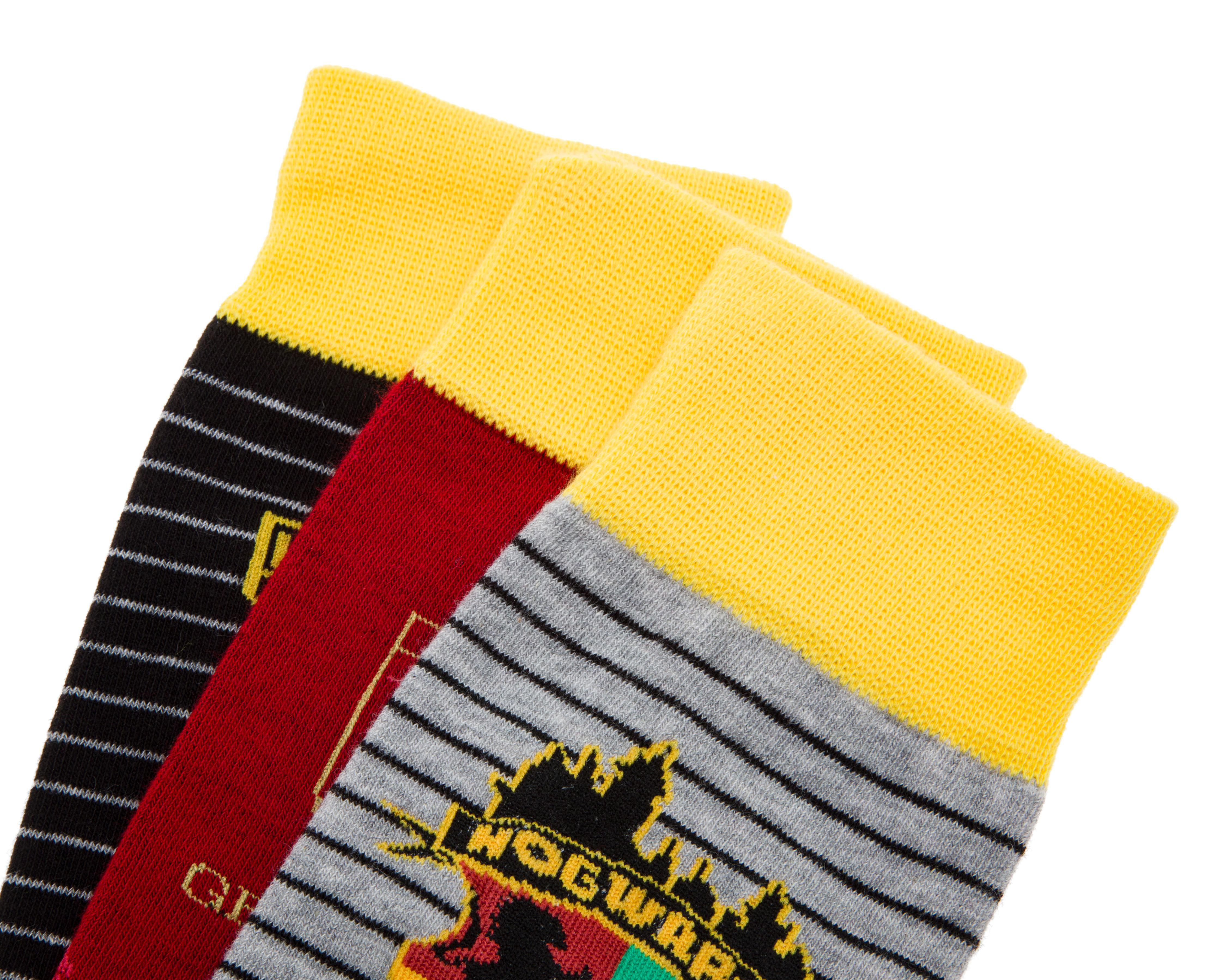 Foto 3 pulgar | Calcetas Largas Harry Potter para Hombre 3 Pares