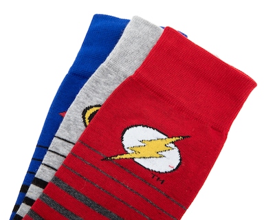 Foto 2 | Calcetas Largas Justice League para Hombre 3 Pares