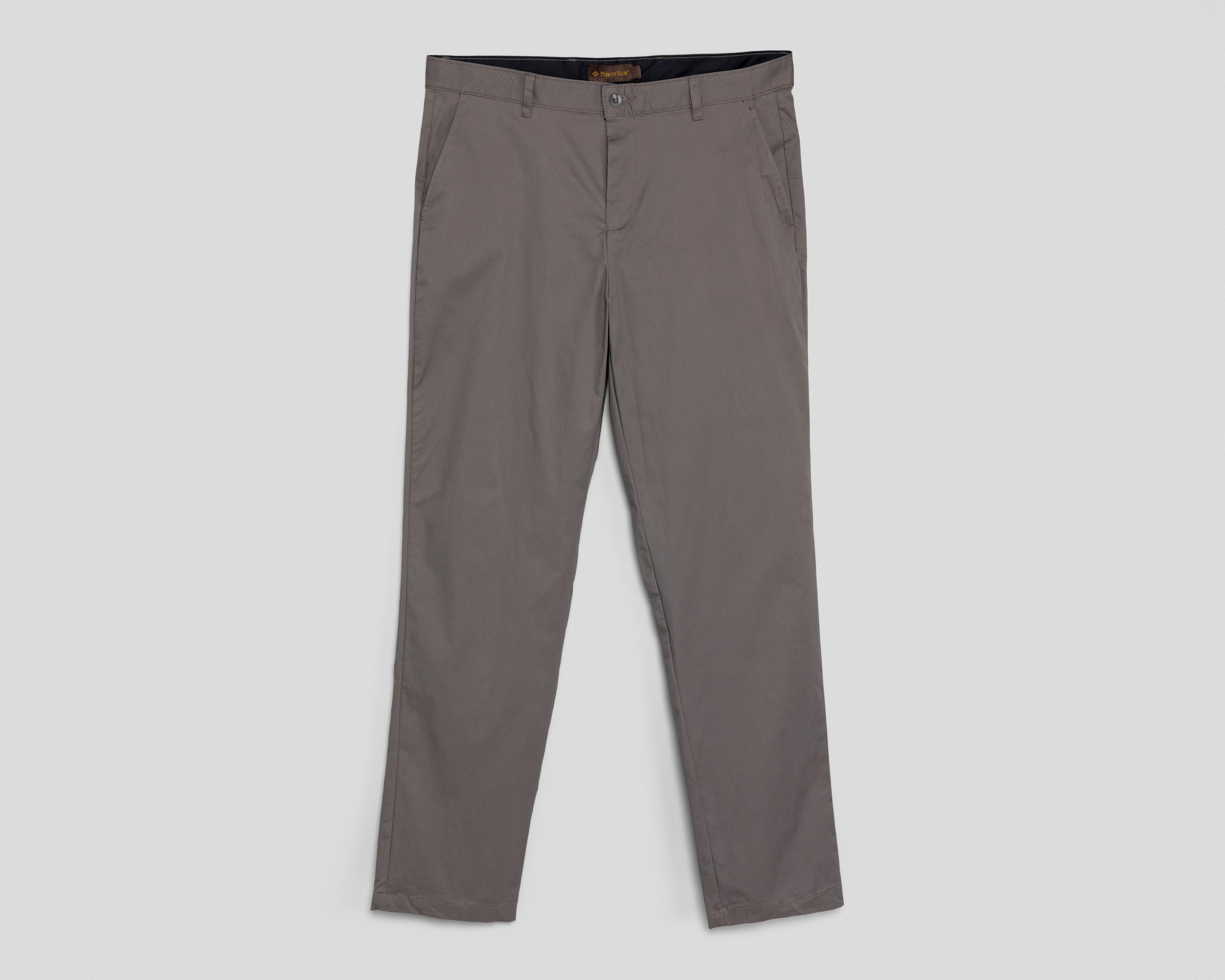 Pantalón Chino Porto Sur Gris para Hombre