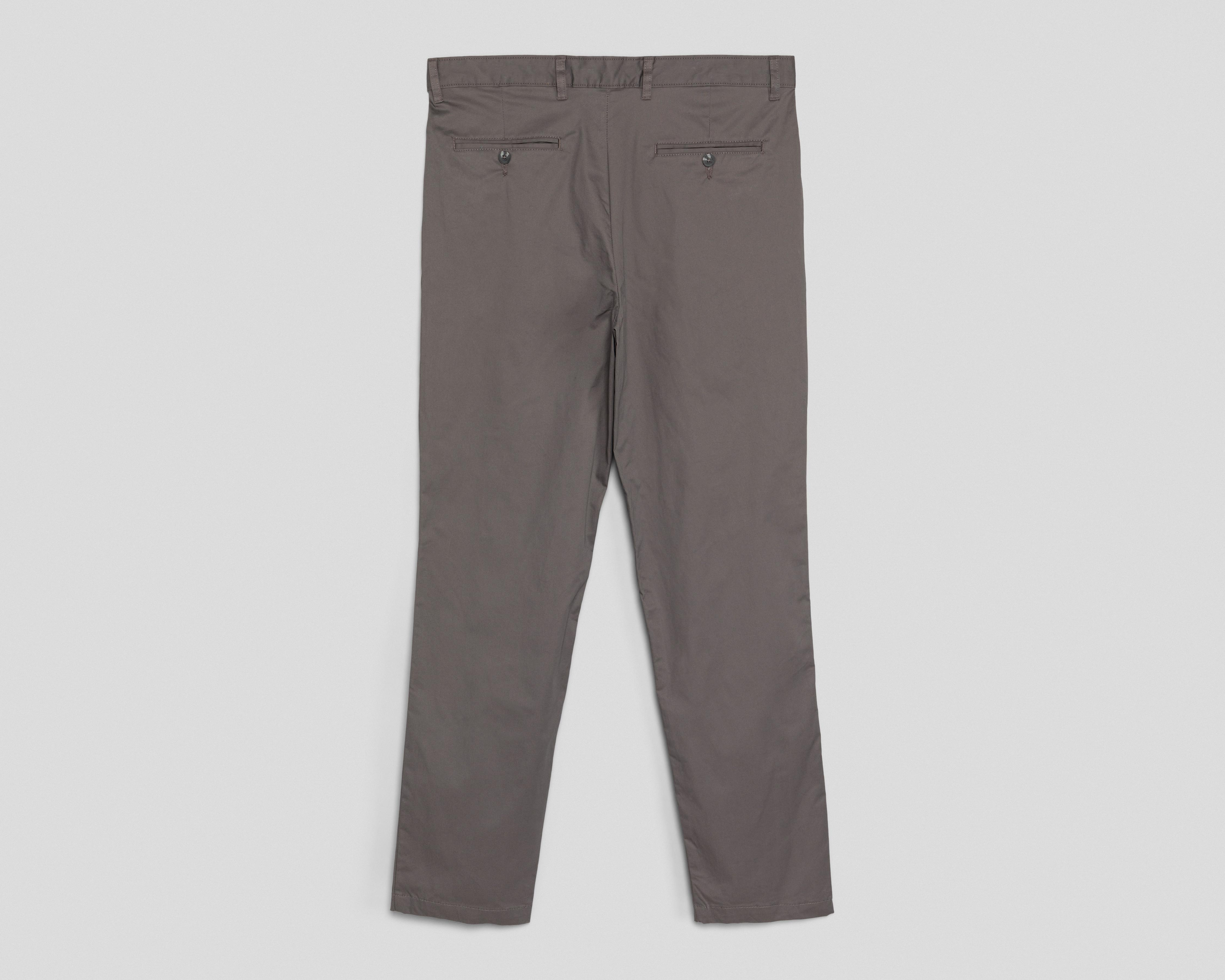 Foto 3 pulgar | Pantalón Chino Porto Sur Gris para Hombre