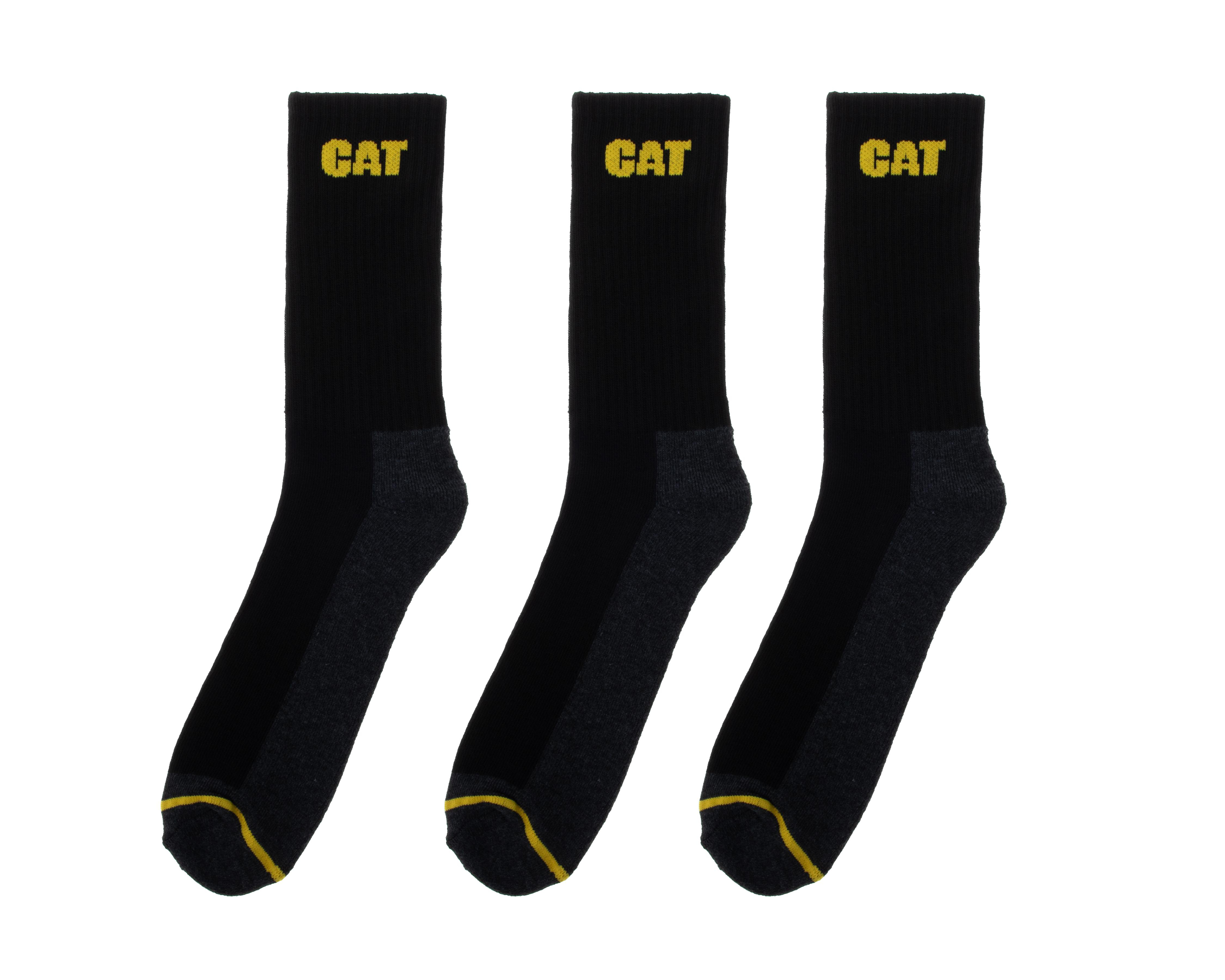 Calcetas Largas CAT para Hombre 3 Piezas