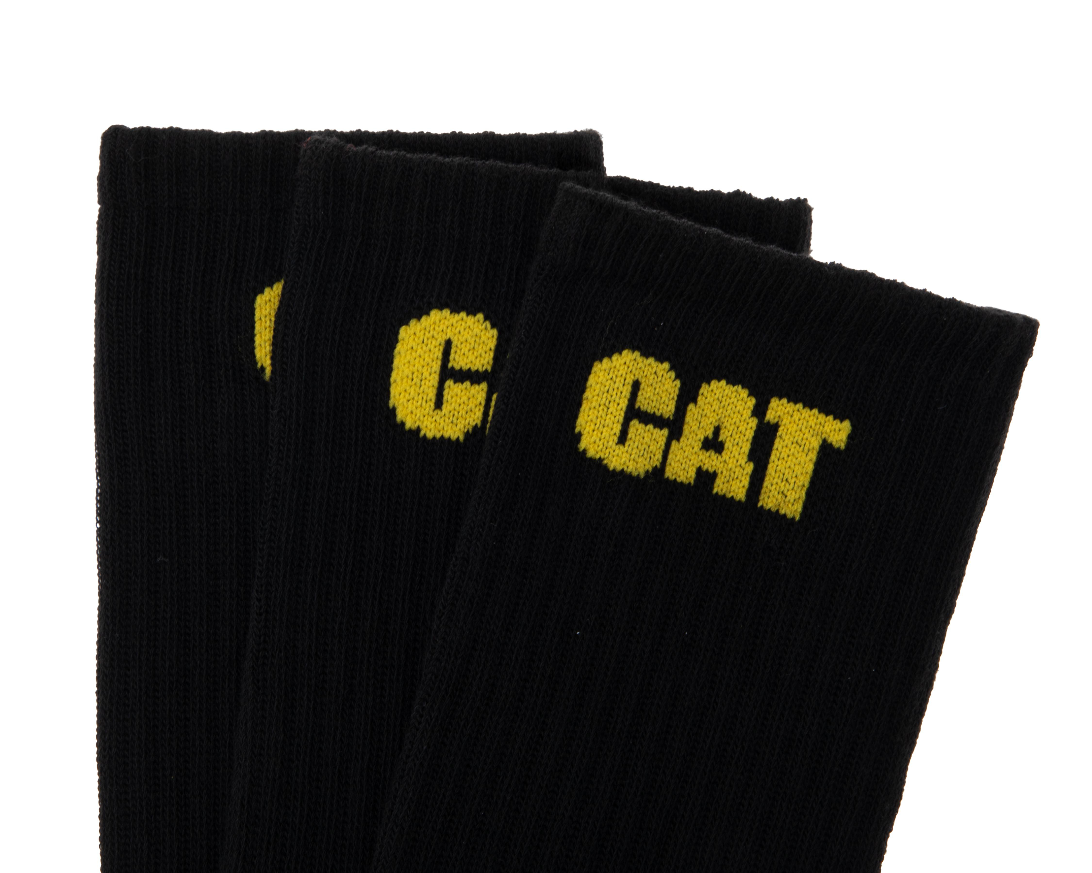Foto 3 pulgar | Calcetas Largas CAT para Hombre 3 Piezas