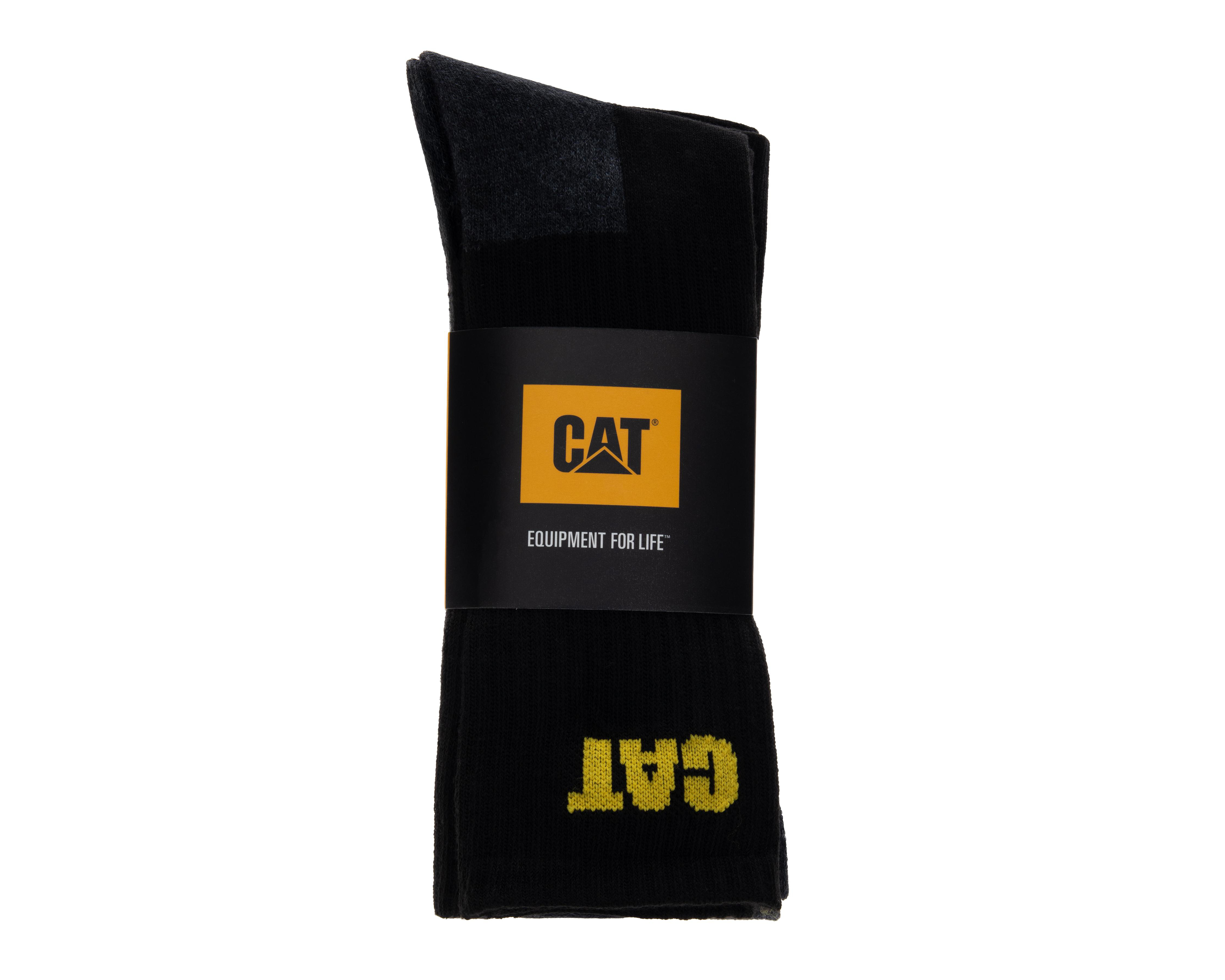 Foto 4 pulgar | Calcetas Largas CAT para Hombre 3 Piezas