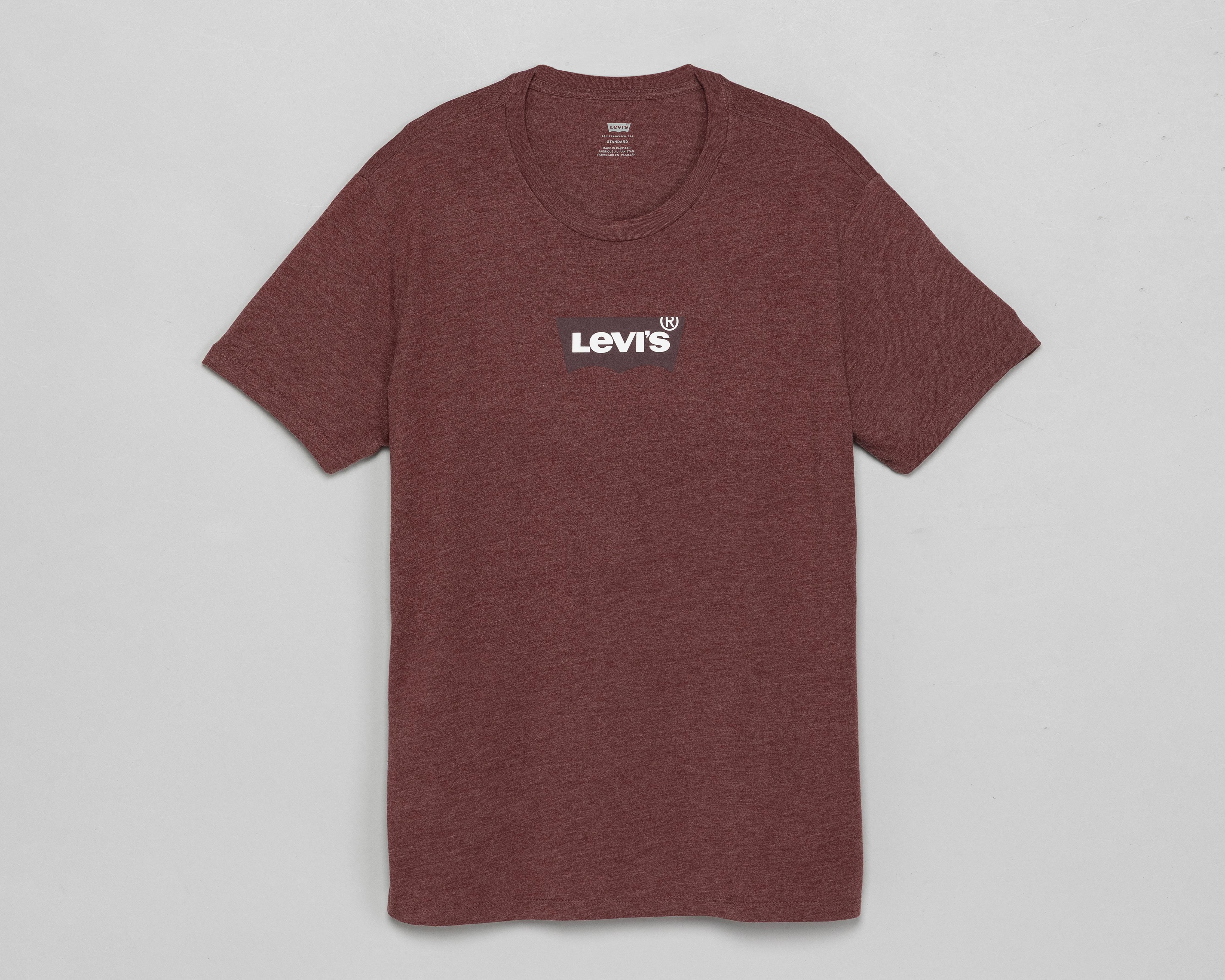Playera de Cuello Redondo Vino Levi's para Hombre