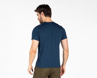 Foto 2 | Playera de Cuello Redondo Azul Oggi para Hombre