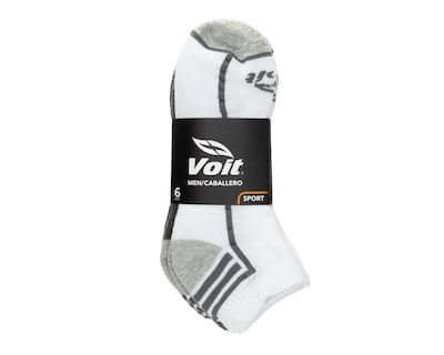 Foto 3 | Calcetas Deportivas Voit para Hombre 6 Pares