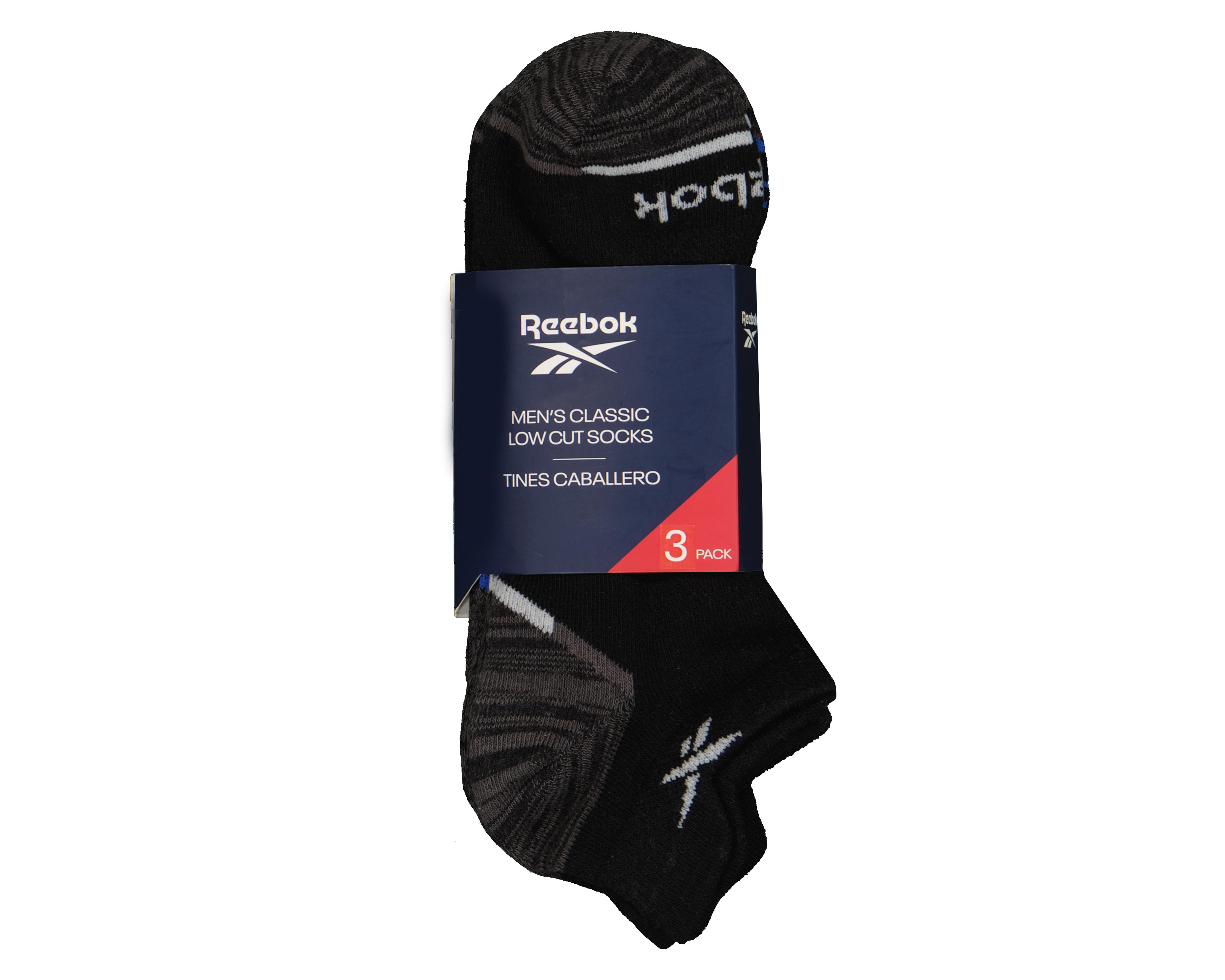 Foto 4 pulgar | Calcetas Tines Deportivas Reebok para Hombre 3 Pares