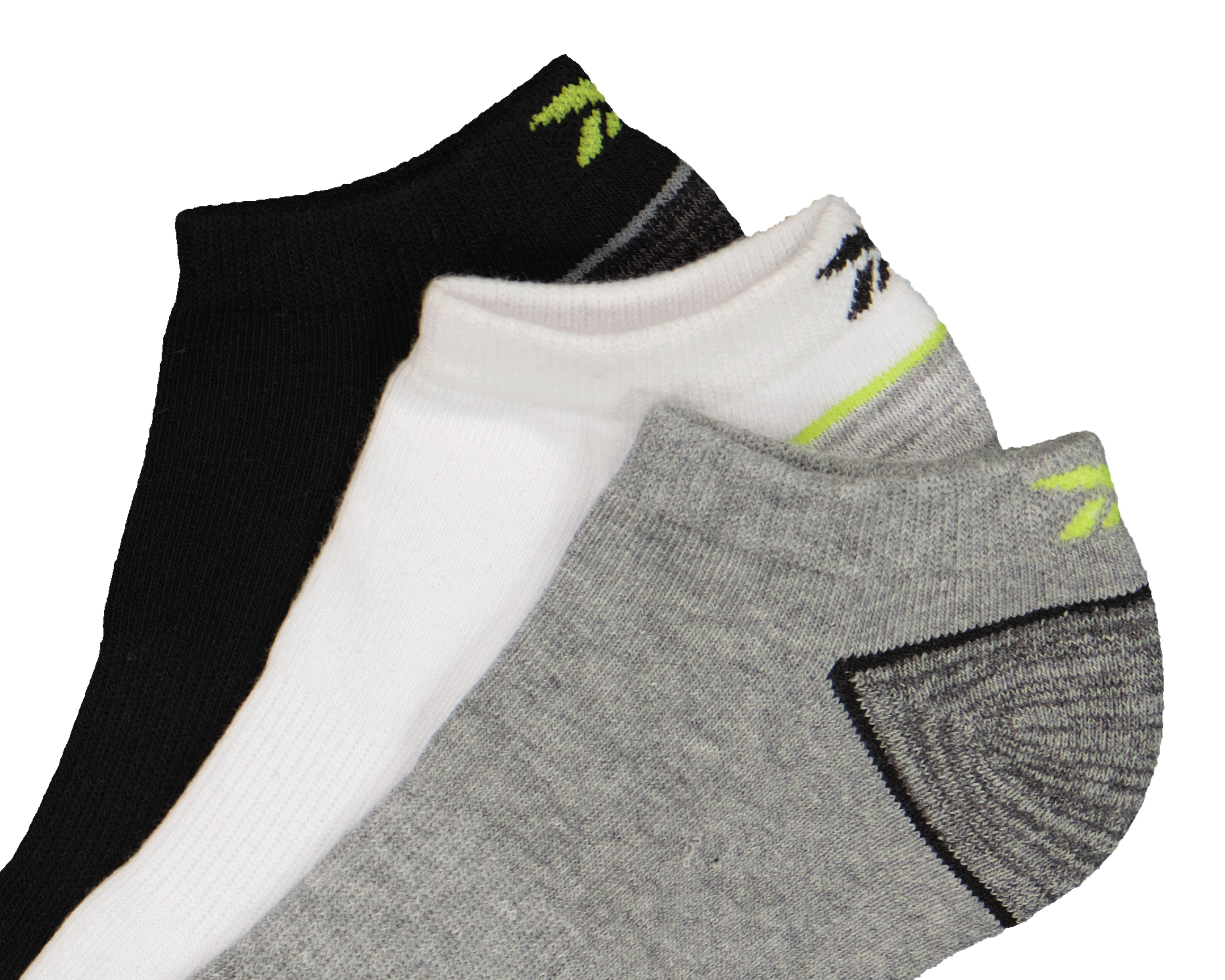 Foto 3 pulgar | Calcetas Tines Deportivas Reebok para Hombre 3 Pares