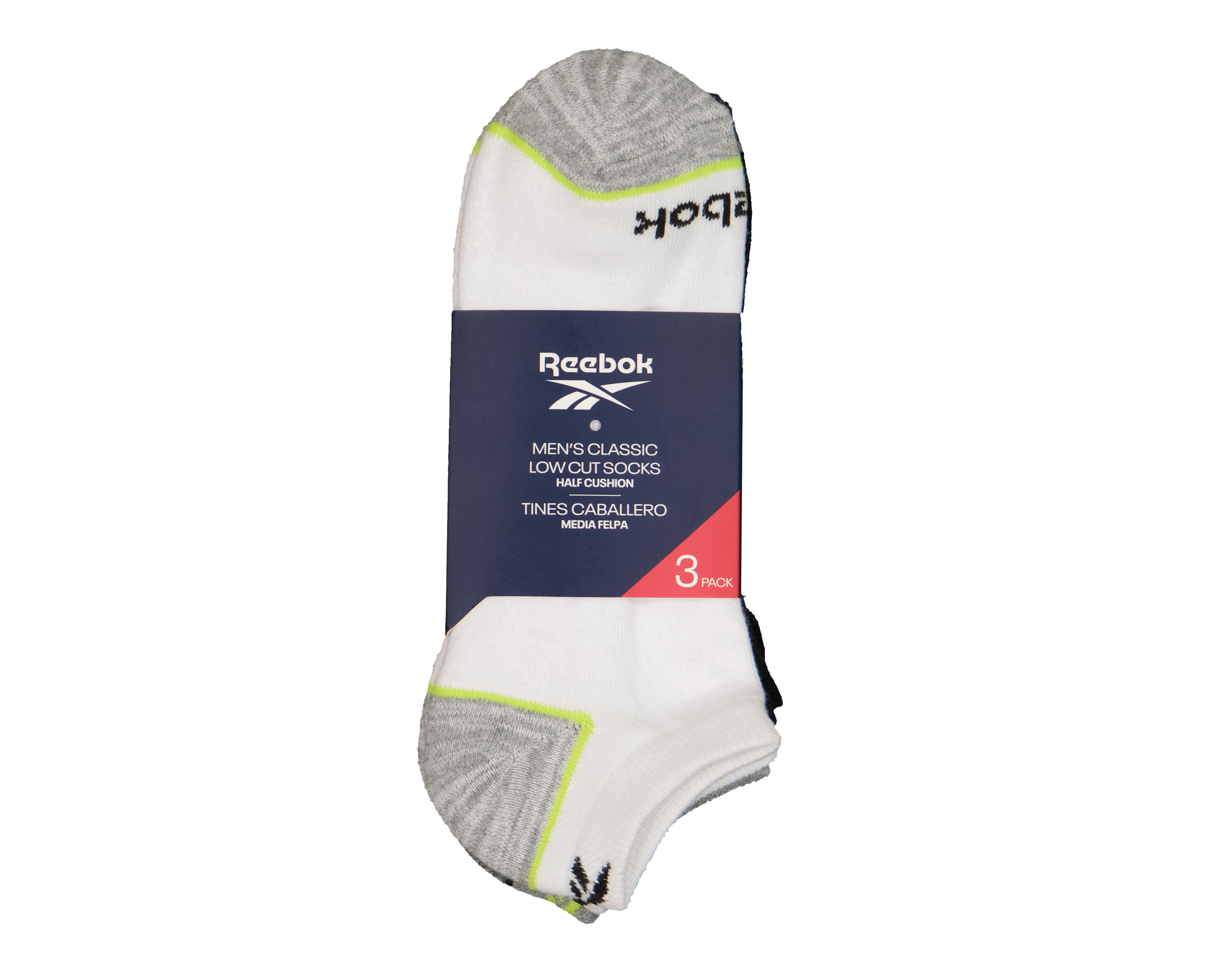 Foto 4 pulgar | Calcetas Tines Deportivas Reebok para Hombre 3 Pares