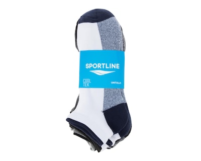 Foto 3 | Calcetas Deportivas Sportline para Hombre 6 Pares