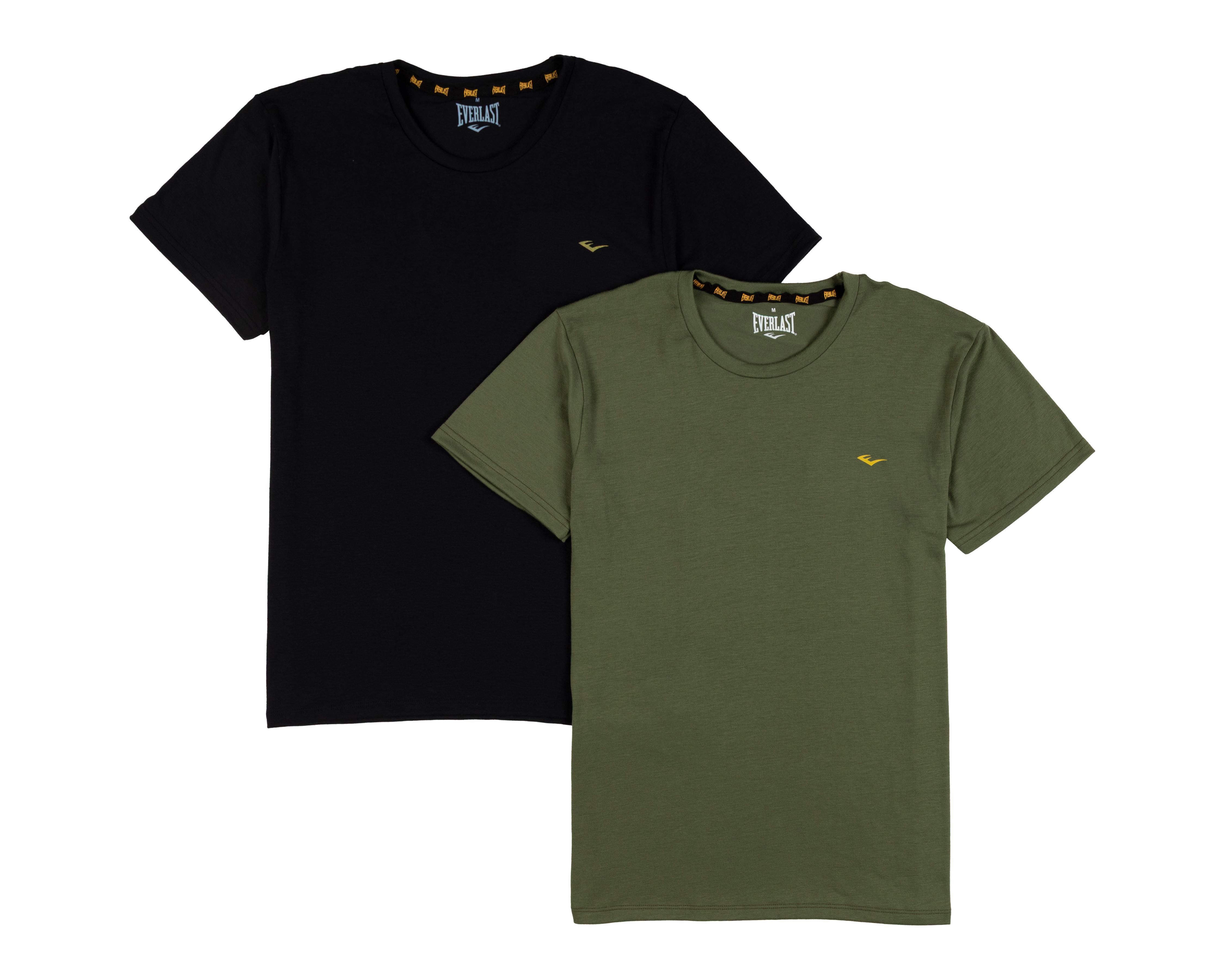 Playera Interior Cuello Redondo Everlast para Hombre 2 Piezas
