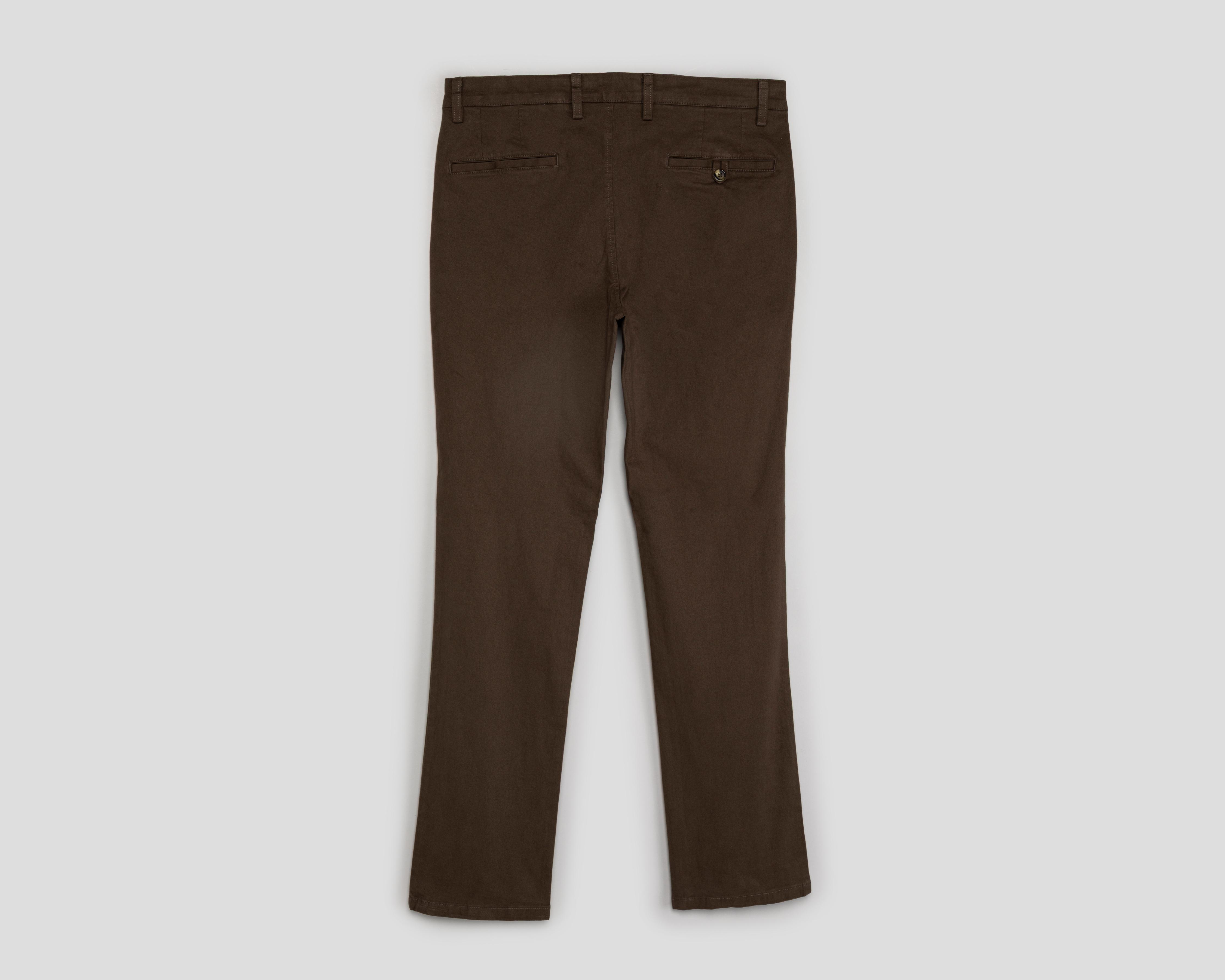Foto 2 | Pantalón Chino Porto Sur Café para Hombre