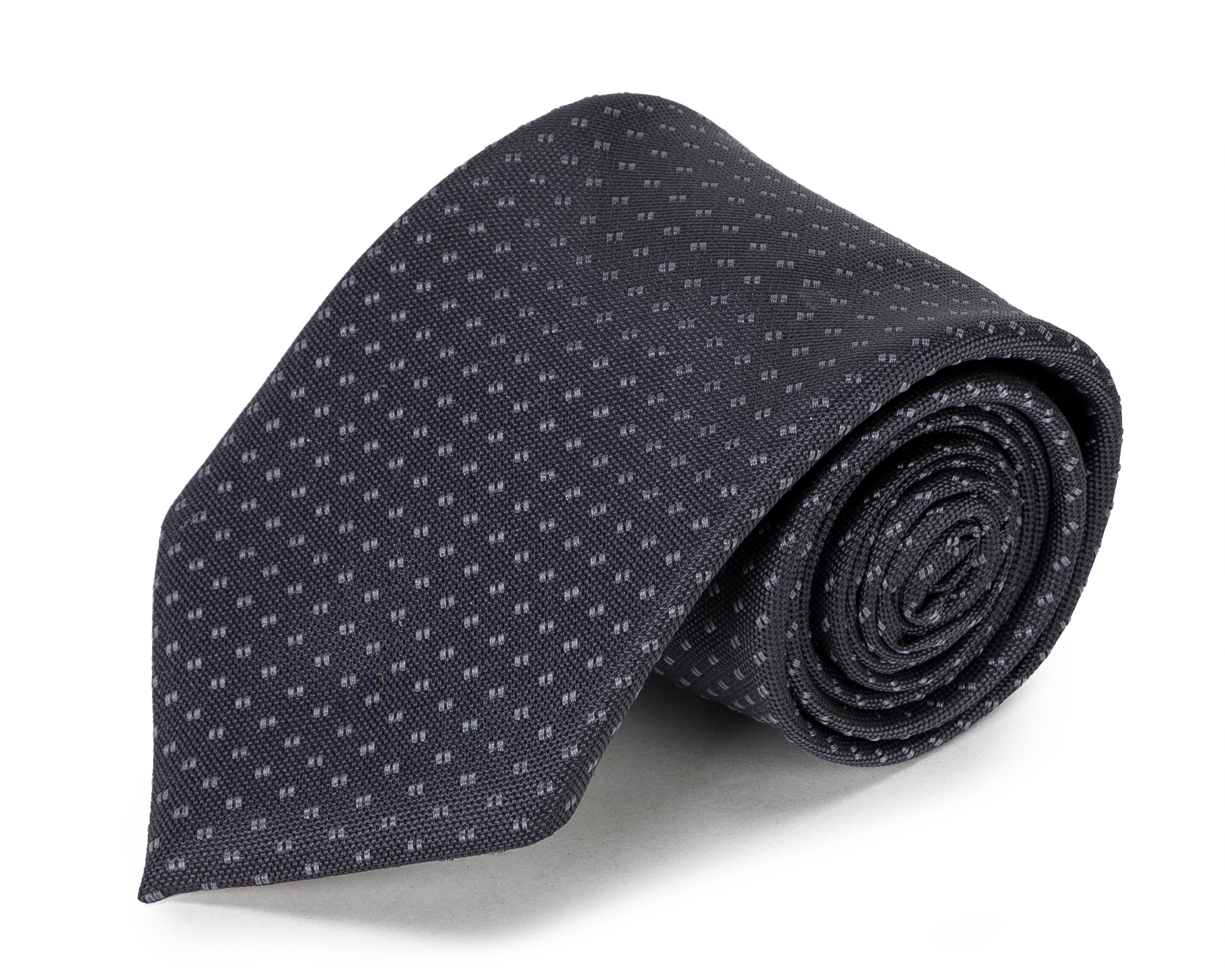 Foto 3 pulgar | Corbata de Puntos Wall Street Gris