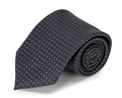 Foto 2 | Corbata de Puntos Wall Street Gris