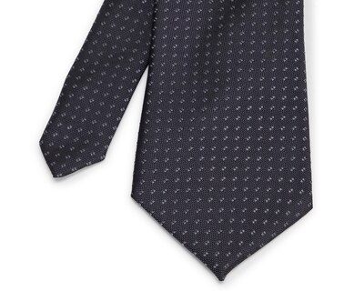 Foto 3 | Corbata de Puntos Wall Street Gris