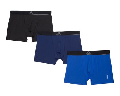 Foto 1 | Bóxer Corto Adidas para Hombre 3 Piezas