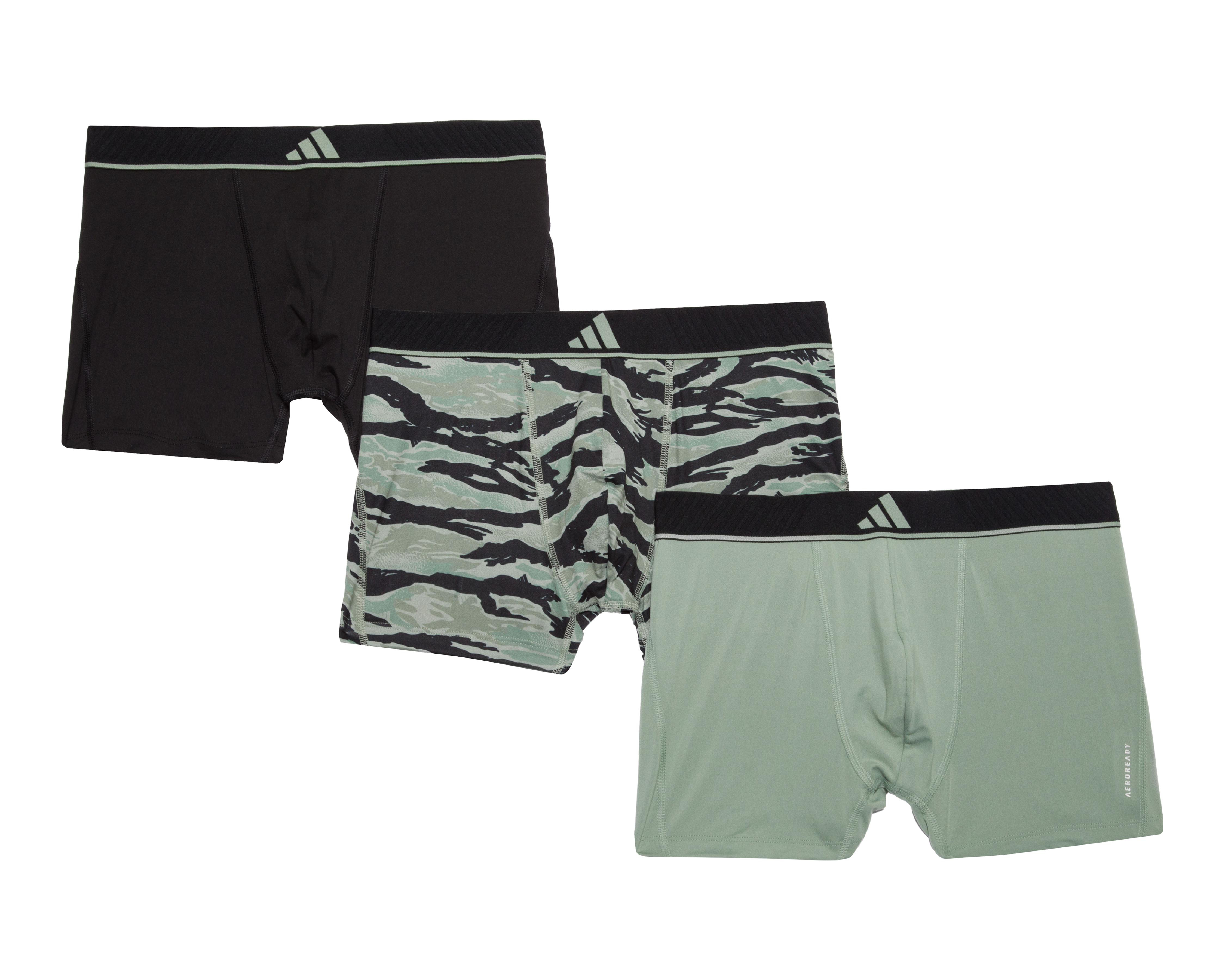 Foto 1 | Bóxer Corto Adidas para Hombre 3 Piezas