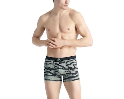 Foto 6 | Bóxer Corto Adidas para Hombre 3 Piezas