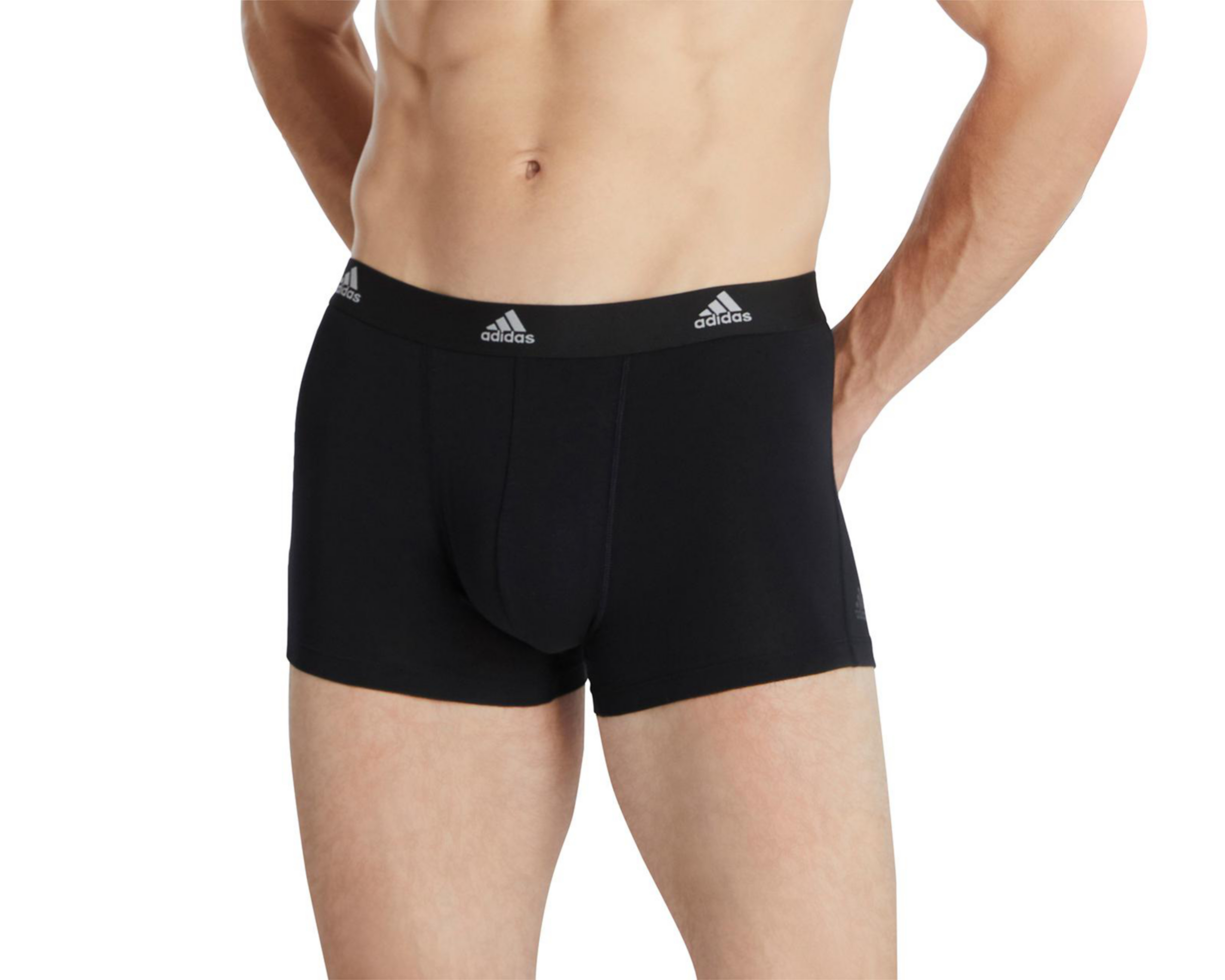 Foto 2 | Bóxer Corto Adidas para Hombre 3 Piezas