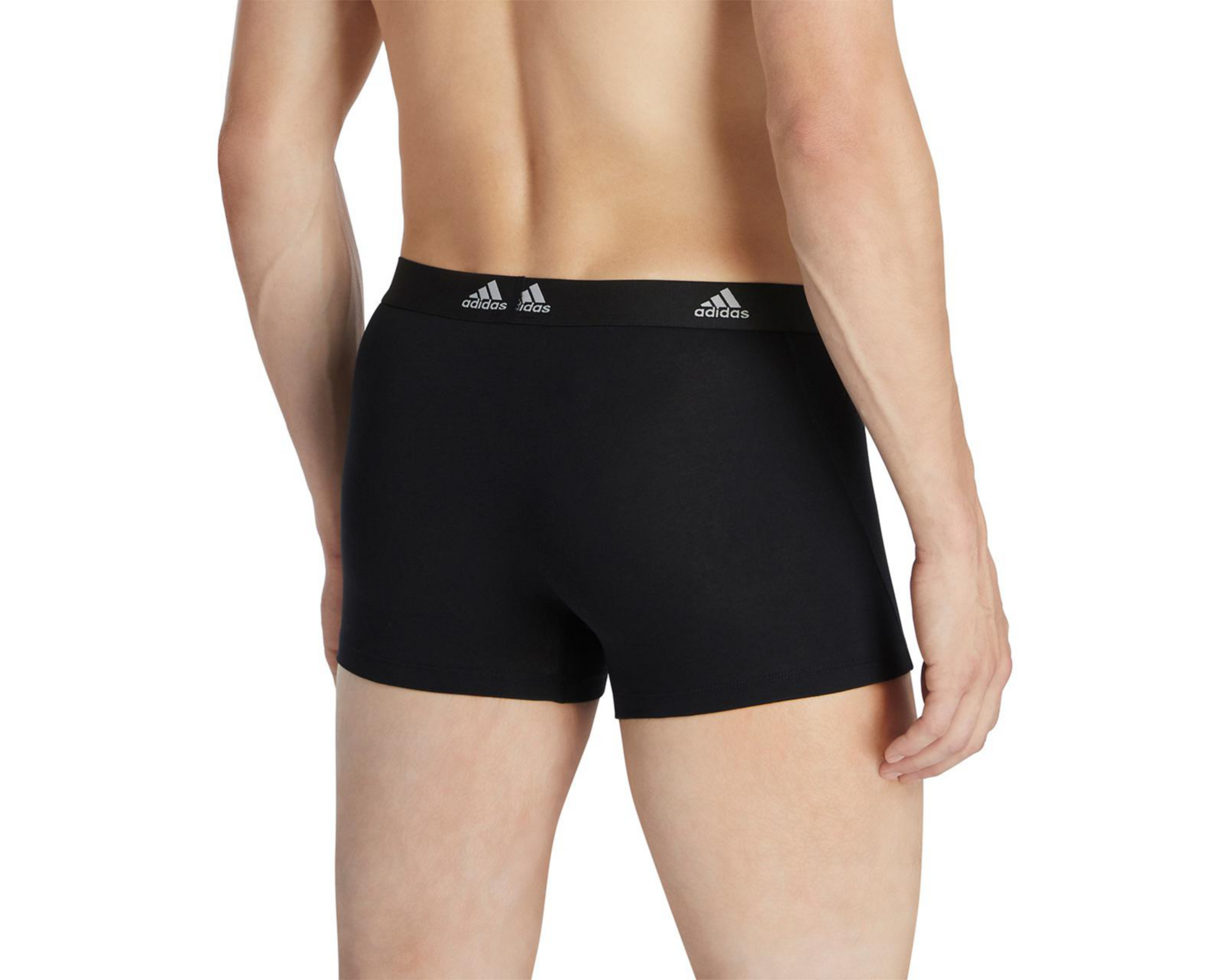 Foto 4 | Bóxer Corto Adidas para Hombre 3 Piezas