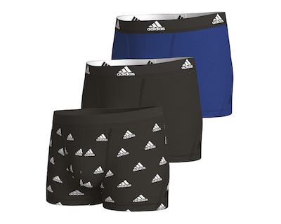 Foto 1 | Bóxer Corto Adidas para Hombre 3 Piezas