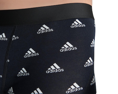 Foto 4 | Bóxer Corto Adidas para Hombre 3 Piezas