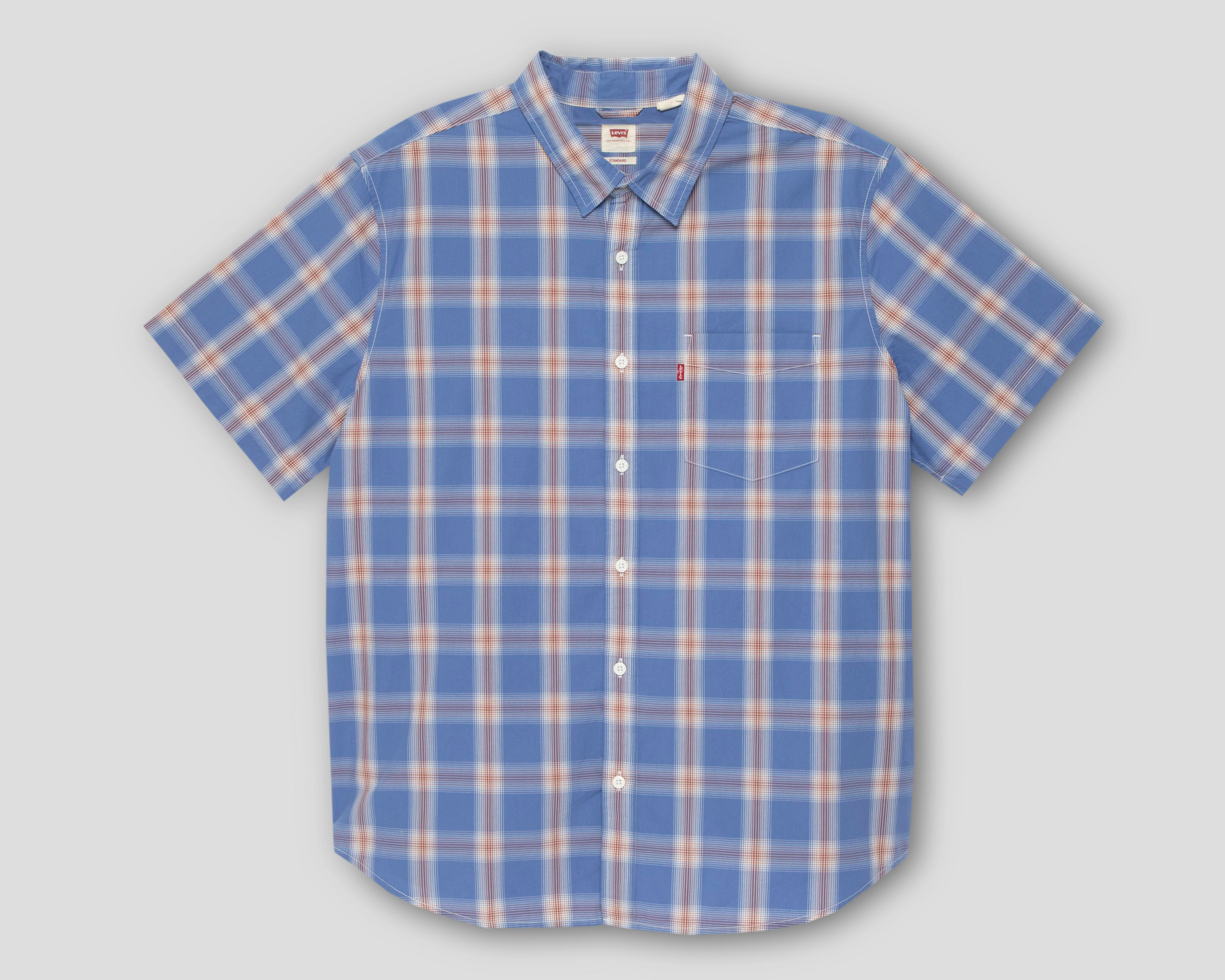 Foto 1 | Camisa de Algodón Levi's Regular a Cuadros para Hombre