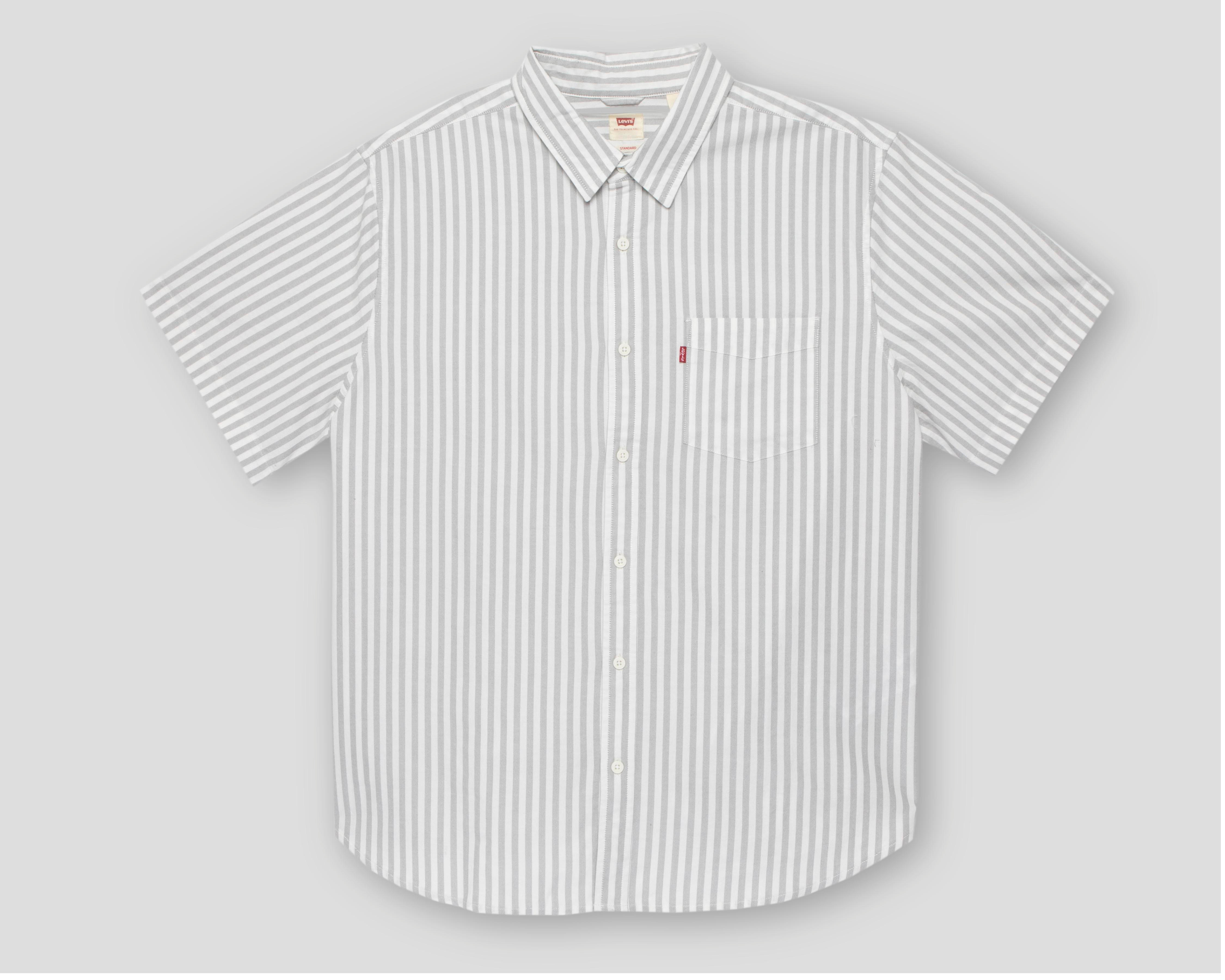 Foto 2 pulgar | Camisa de Algodón Lev'i's Regular a Rayas para Hombre