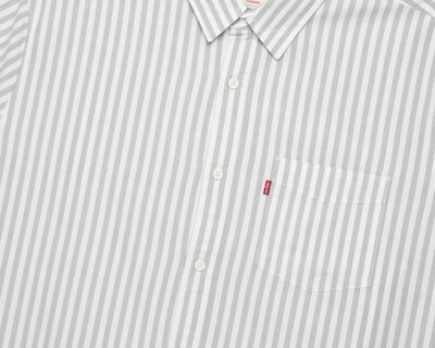 Foto 3 | Camisa de Algodón Lev'i's Regular a Rayas para Hombre