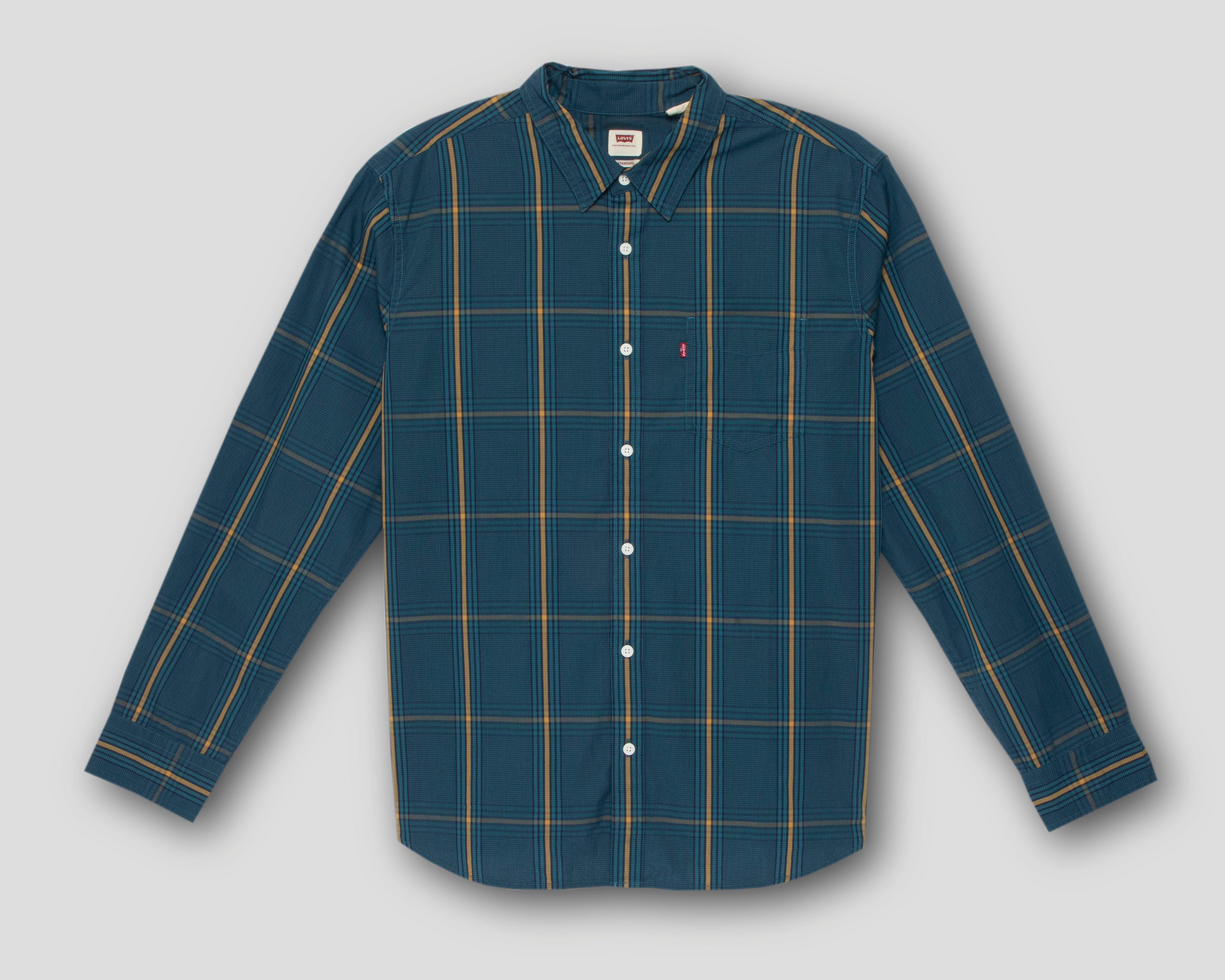 Foto 1 | Camisa de Algodón Lev'i's Regular a Cuadros para Hombre
