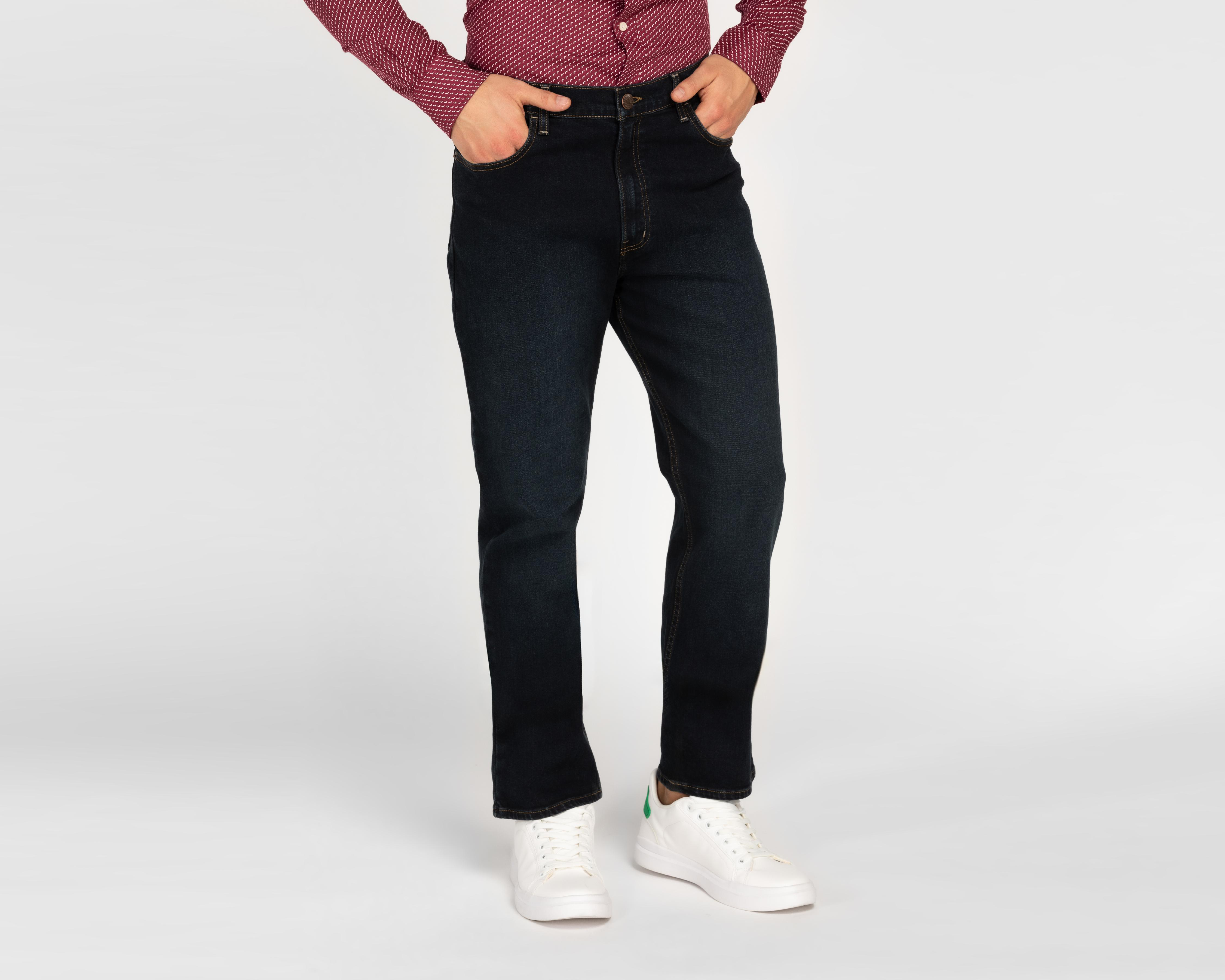 Foto 2 pulgar | Jeans Straight Oggi Power para Hombre